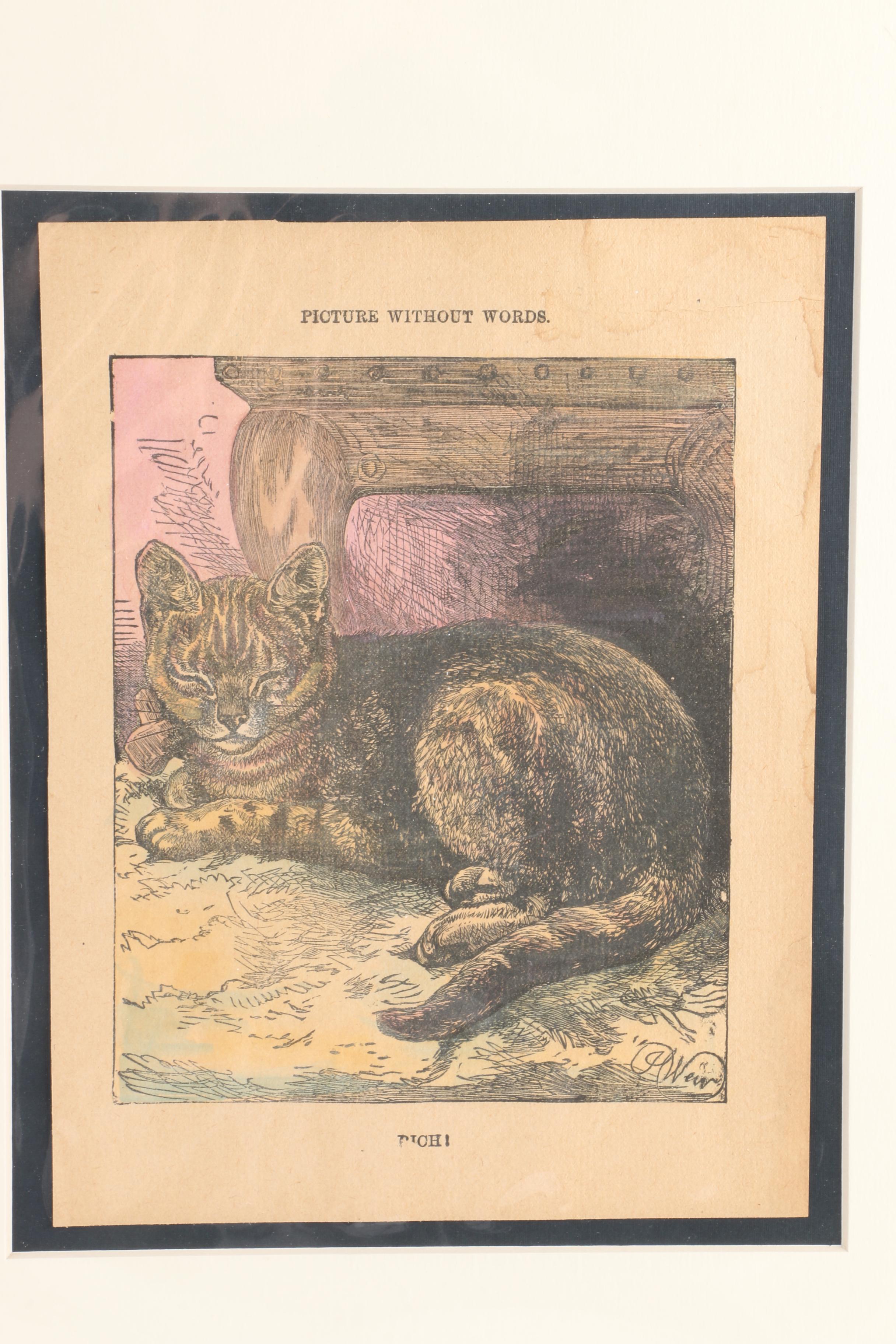 Collection of Mid-19th Century Hand-Colored Prints