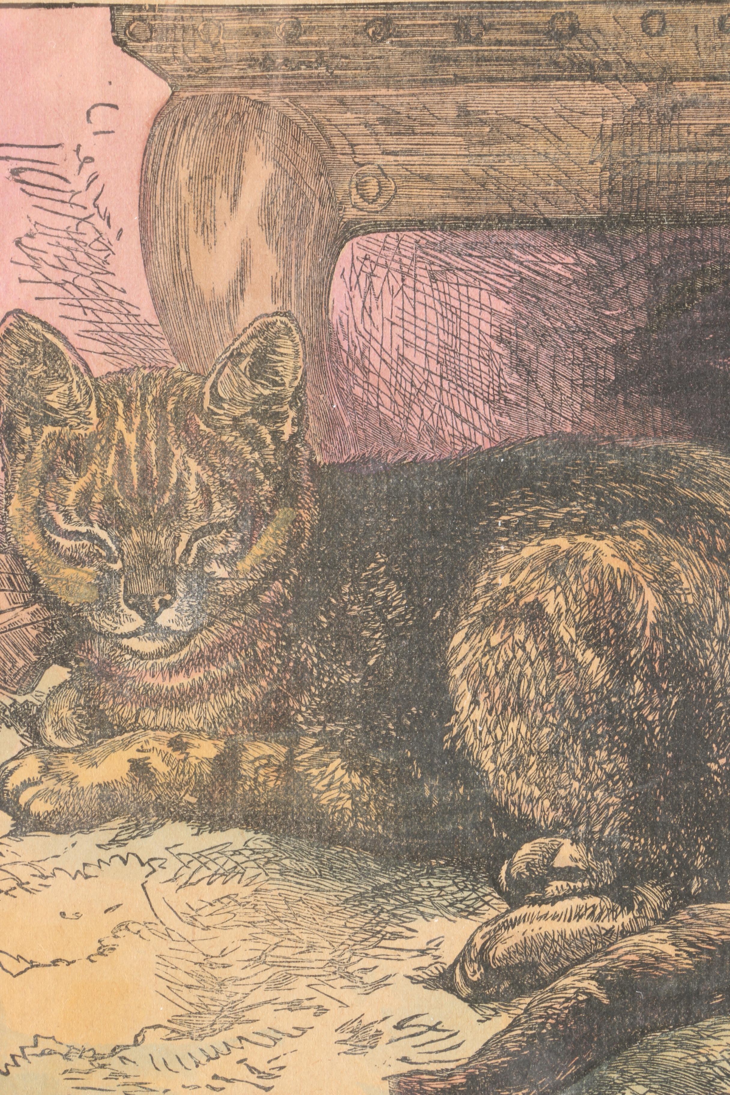 Collection of Mid-19th Century Hand-Colored Prints