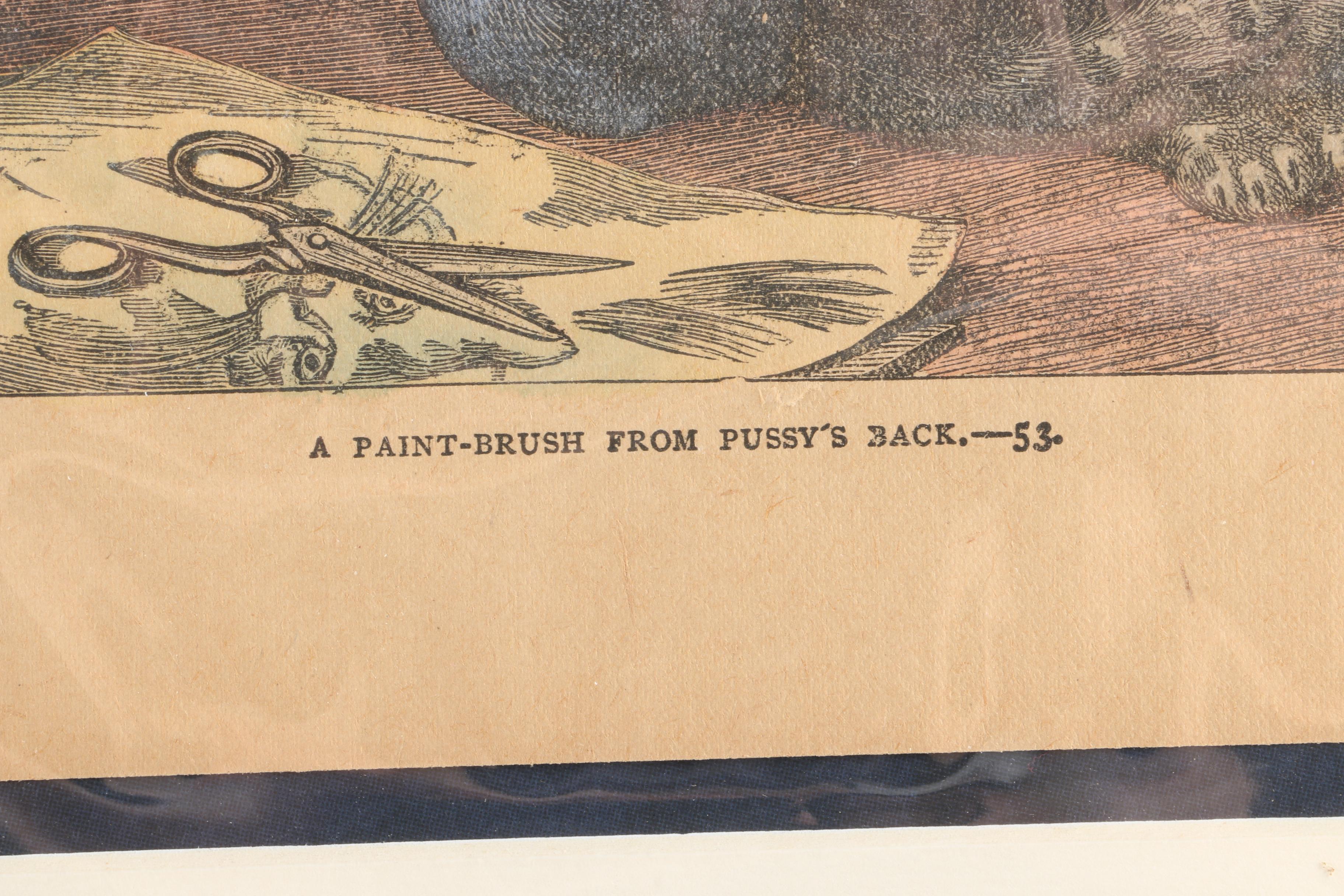 Collection of Mid-19th Century Hand-Colored Prints