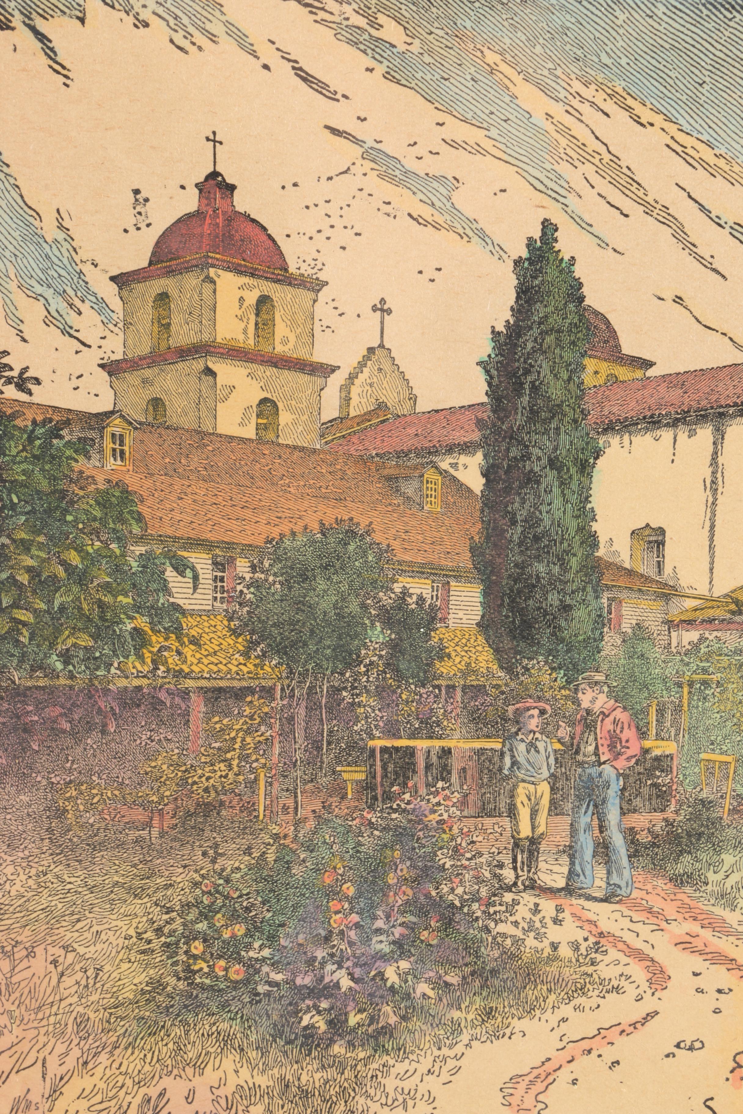 Collection of Mid-19th Century Hand-Colored Prints