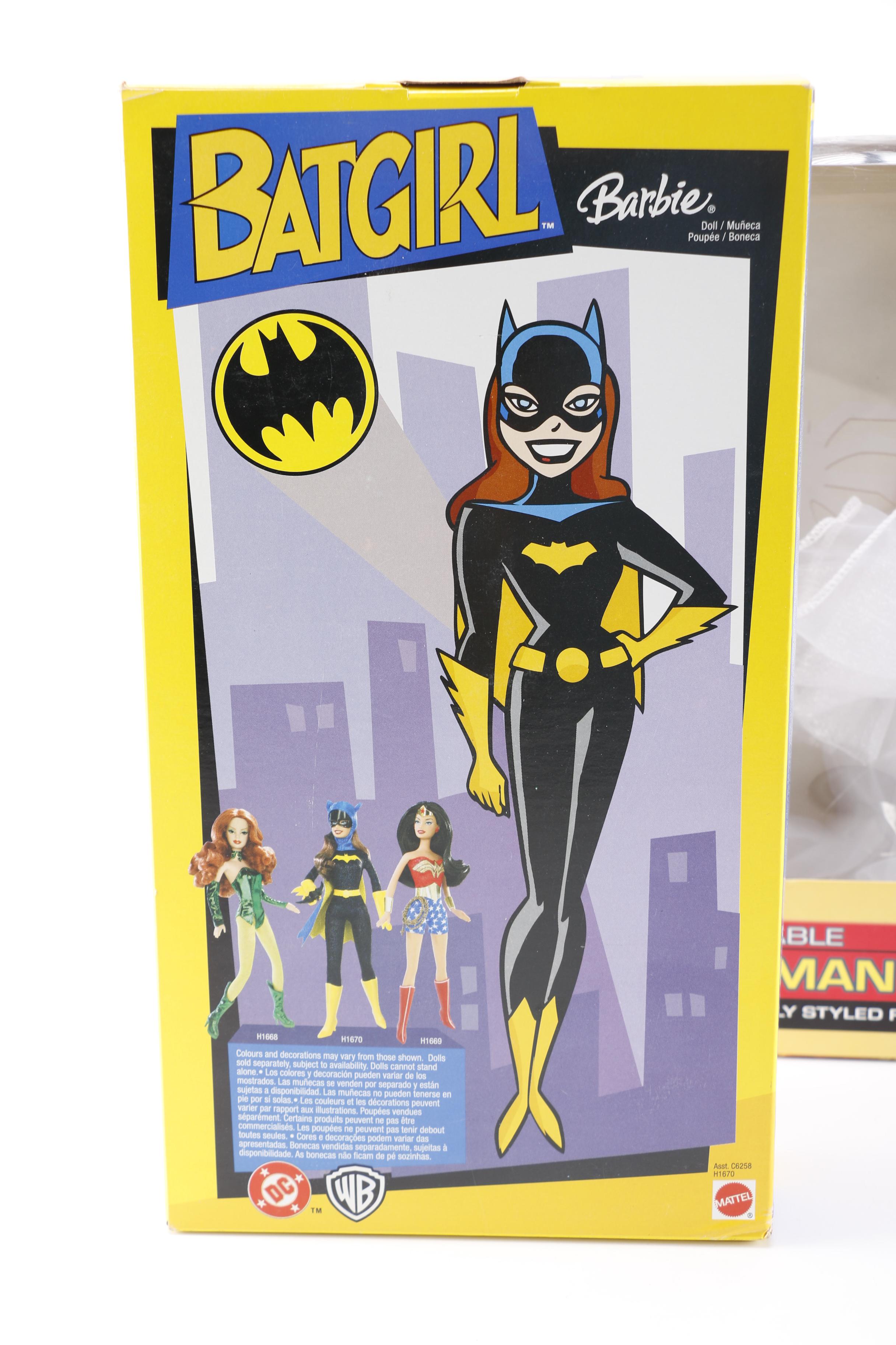 Barbie and Spider-Man Dolls