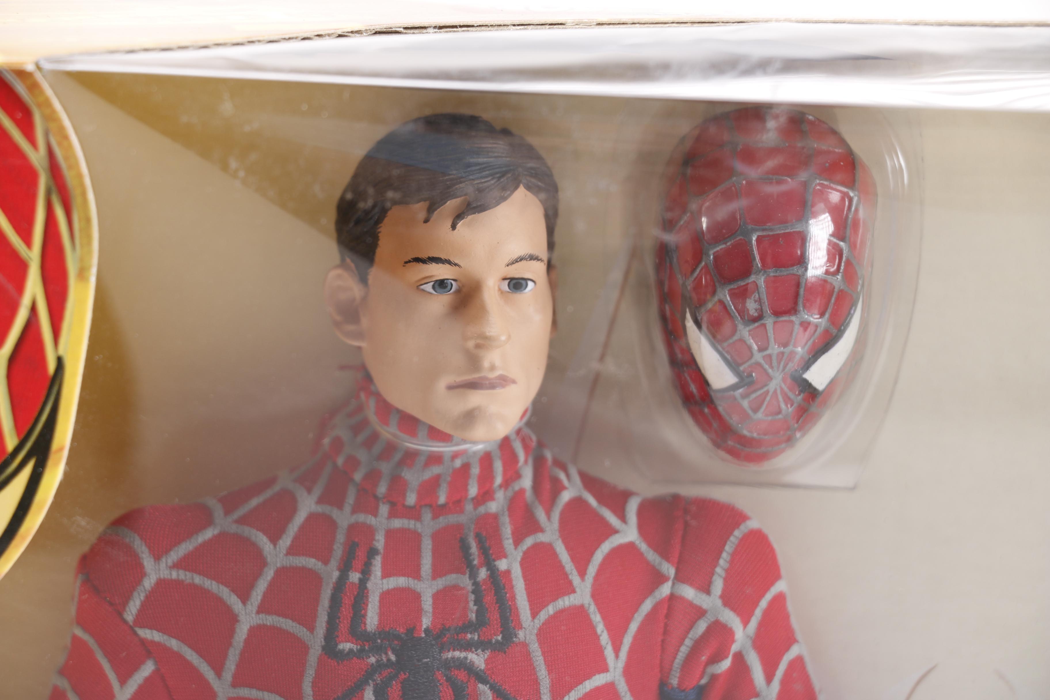Barbie and Spider-Man Dolls