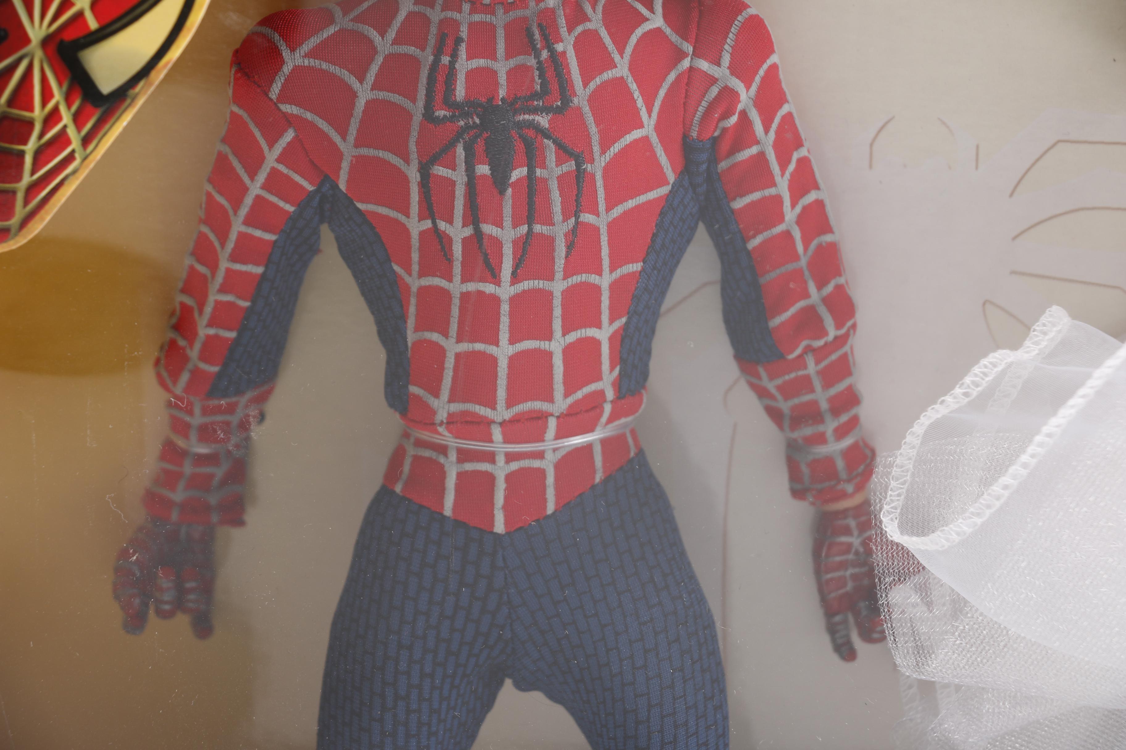 Barbie and Spider-Man Dolls