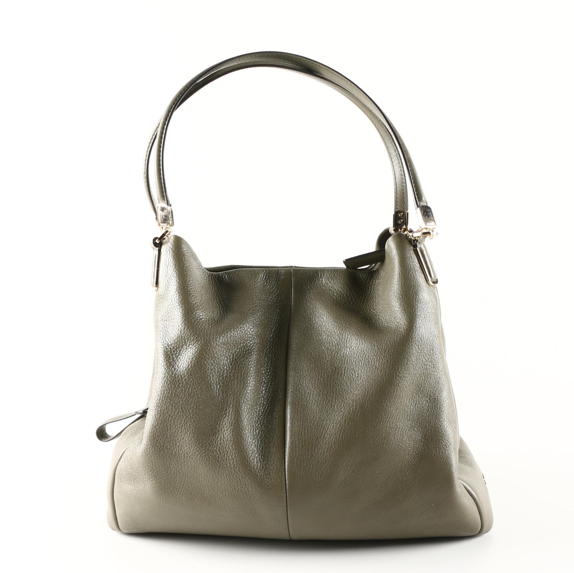 Coach Madison Olive Green Phoebe Shoulder Bag