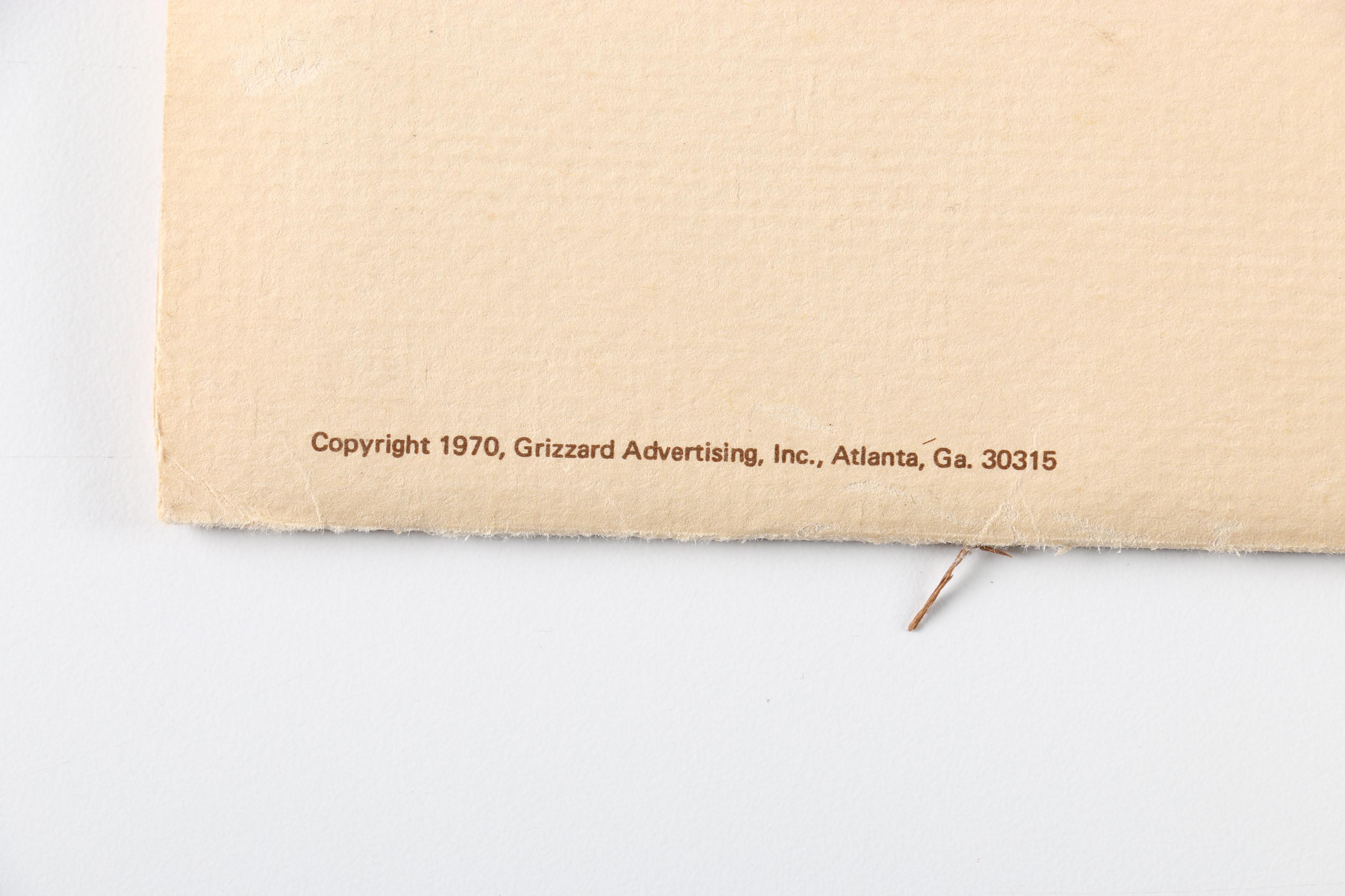 After John Kollock "Down Home" Lithograph Prints With Watercolor Embellishments