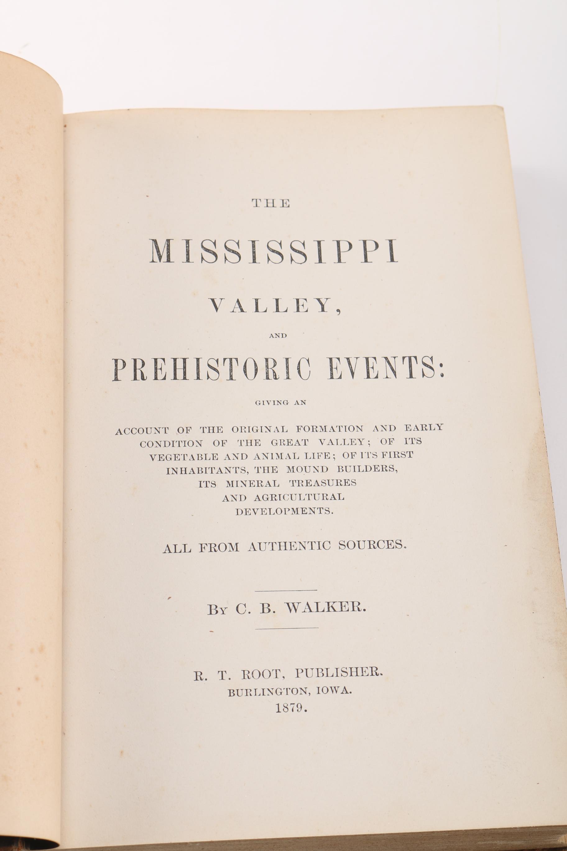 Collection of Books on the Mississippi River and Midwest States