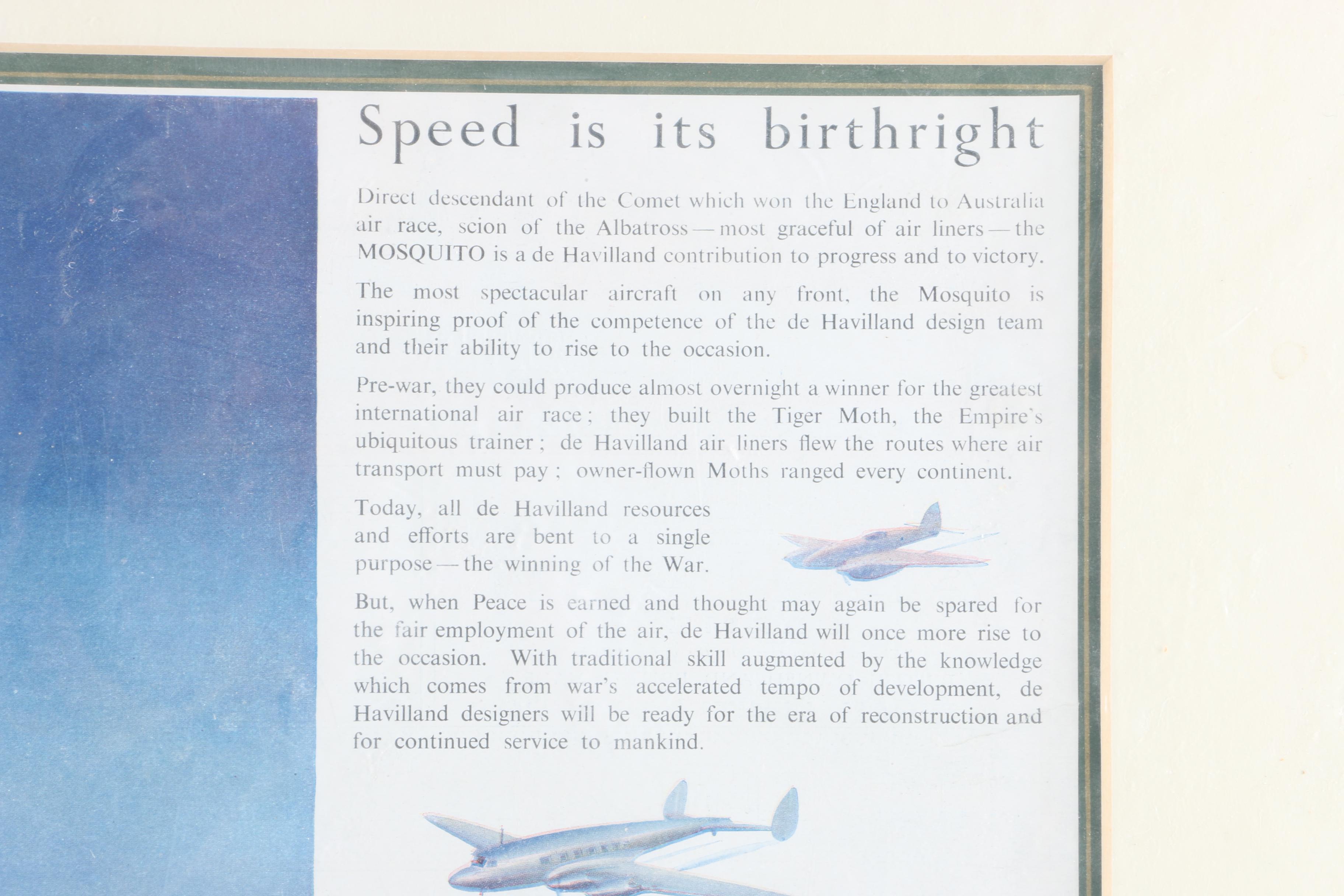 Collection of Mid-20th Century Aviation Advertisements