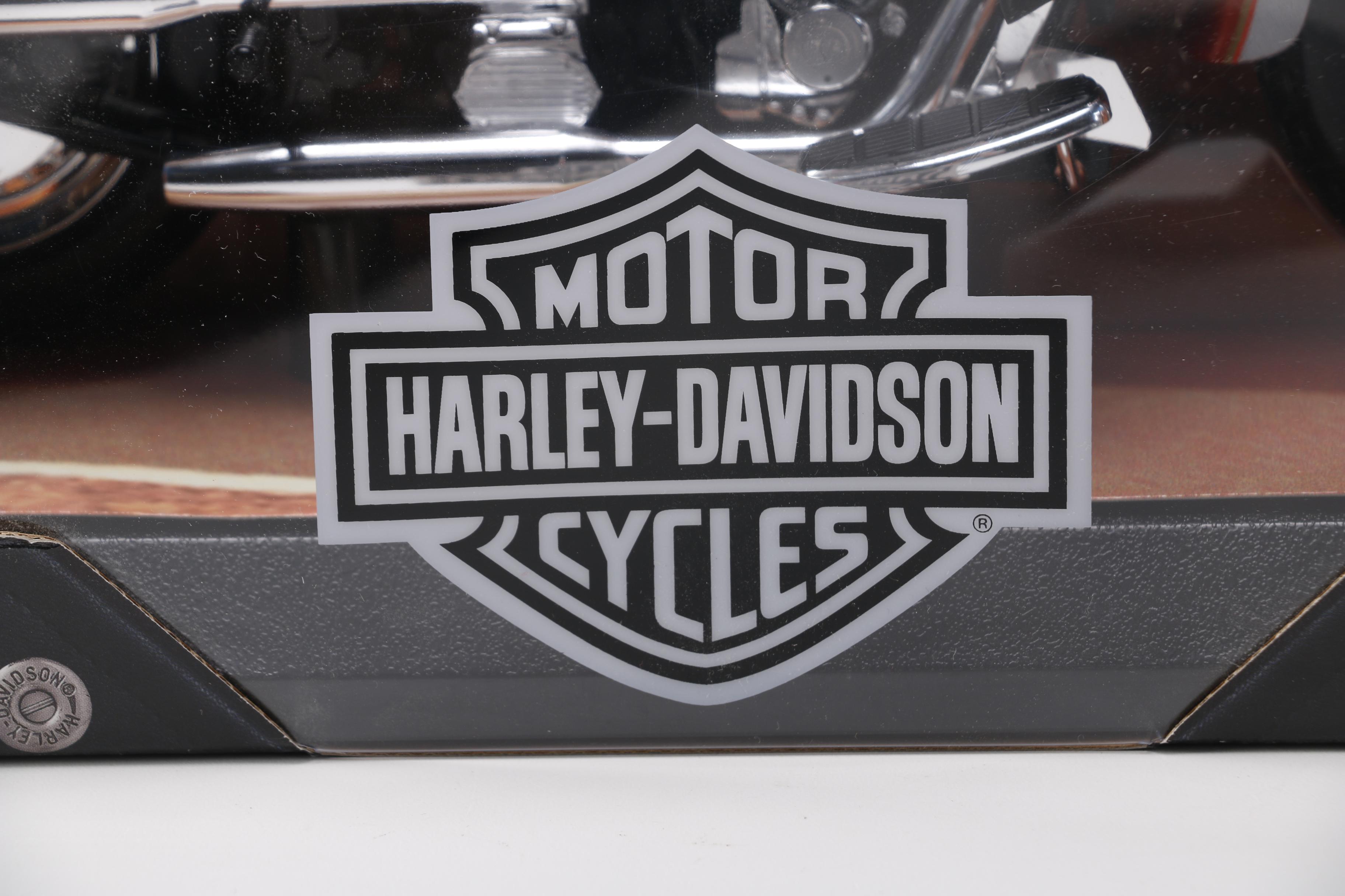 1999 Mattel Harley-Davidson Barbie Dolls and Motorcycle