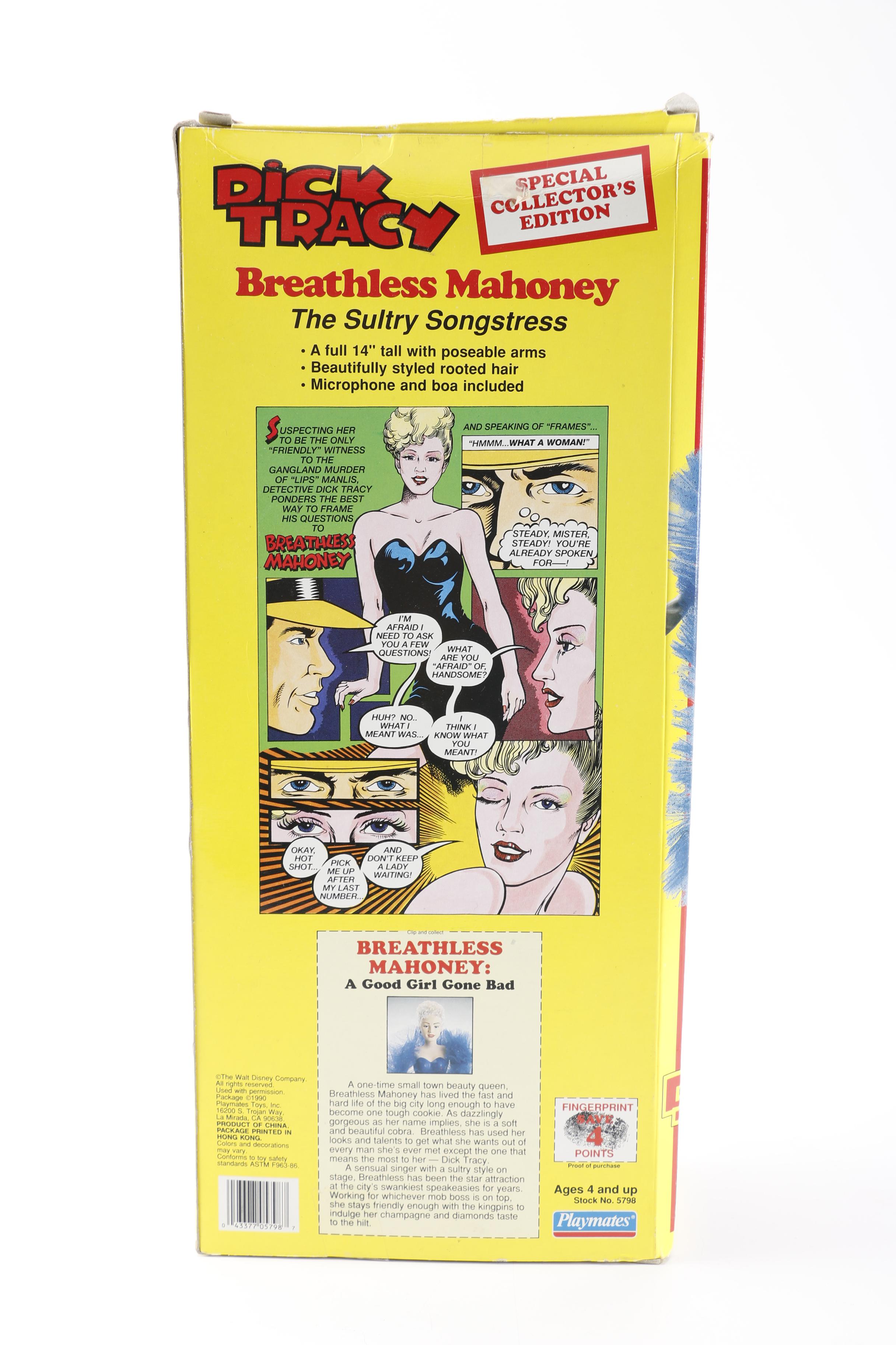Special Collectors Edition "Dick Tracy Breathless Mahoney" Doll