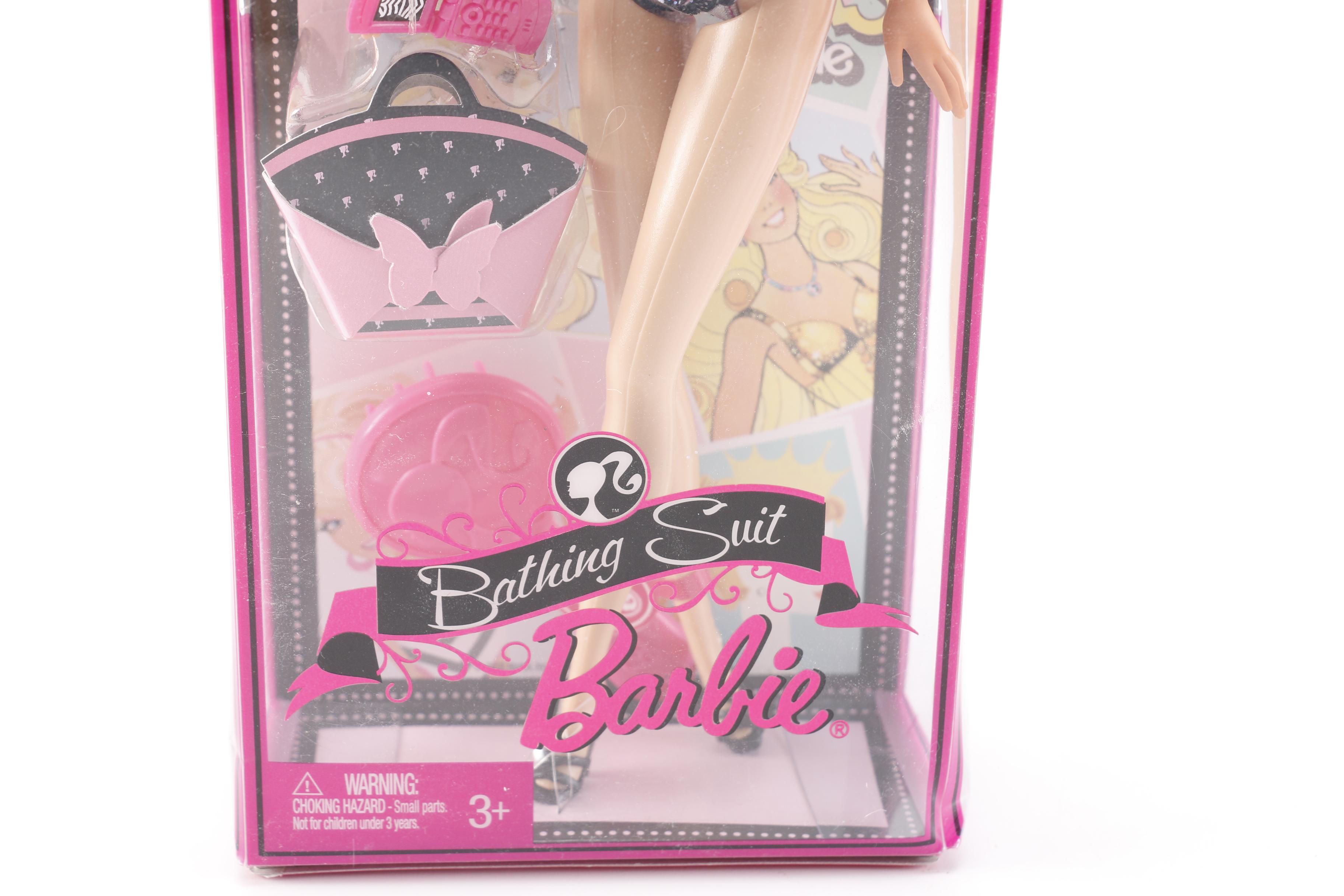 Mattel "Bathing Suit Barbie" and "Palm Beach Ken" Dolls
