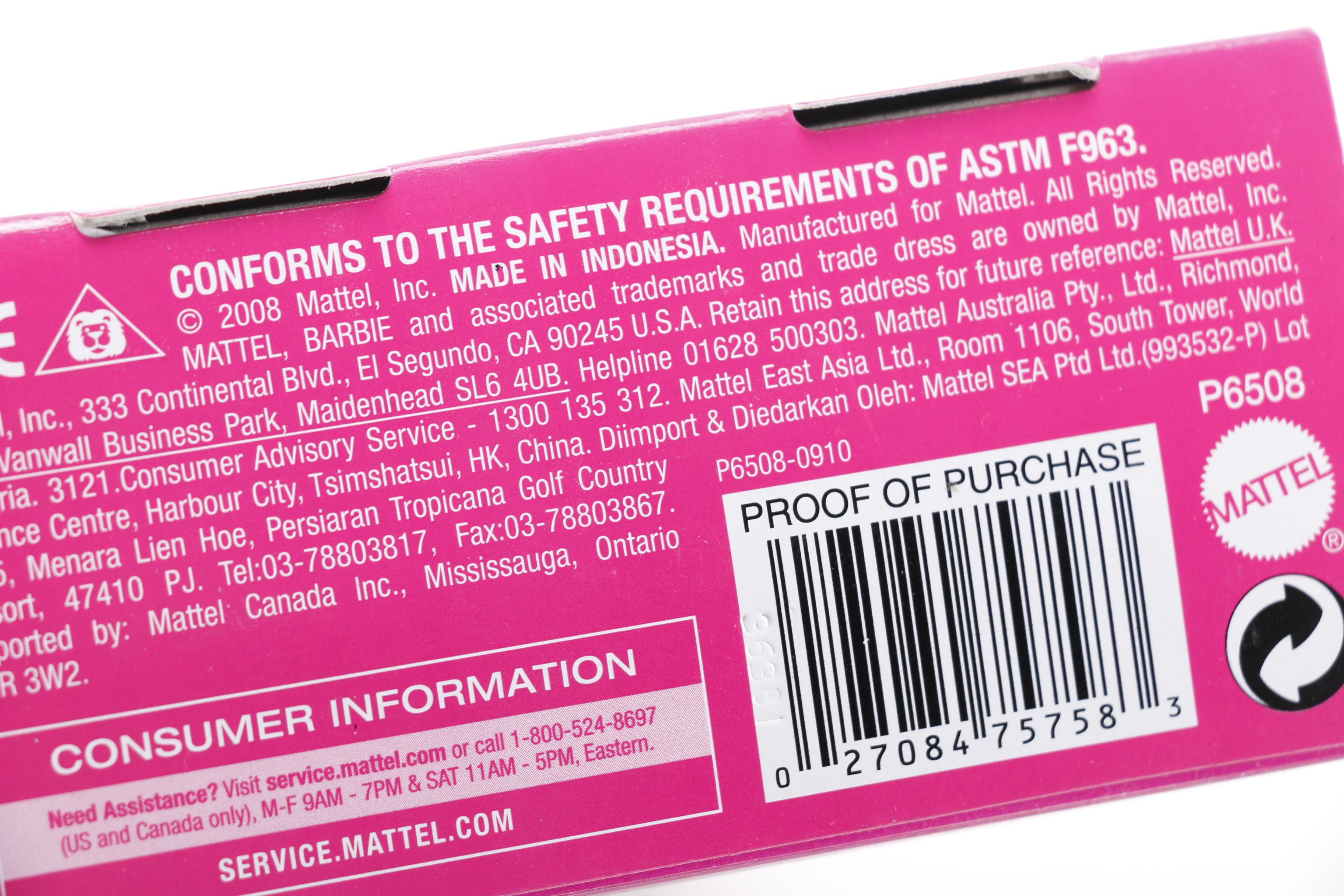 Mattel "Bathing Suit Barbie" and "Palm Beach Ken" Dolls