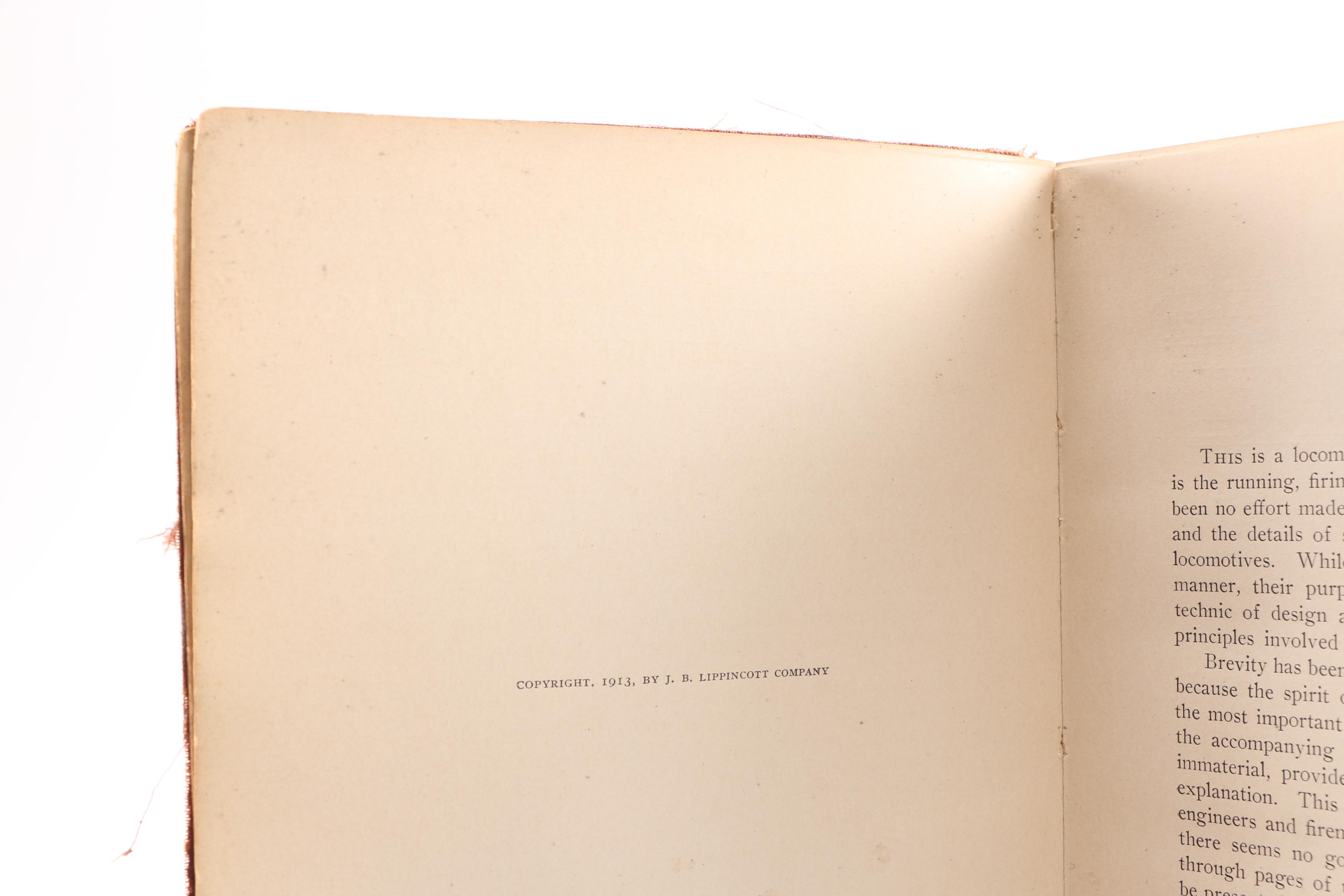 1868–1919 Engineering and Railroad Books Including "The Ways of the Hobo"