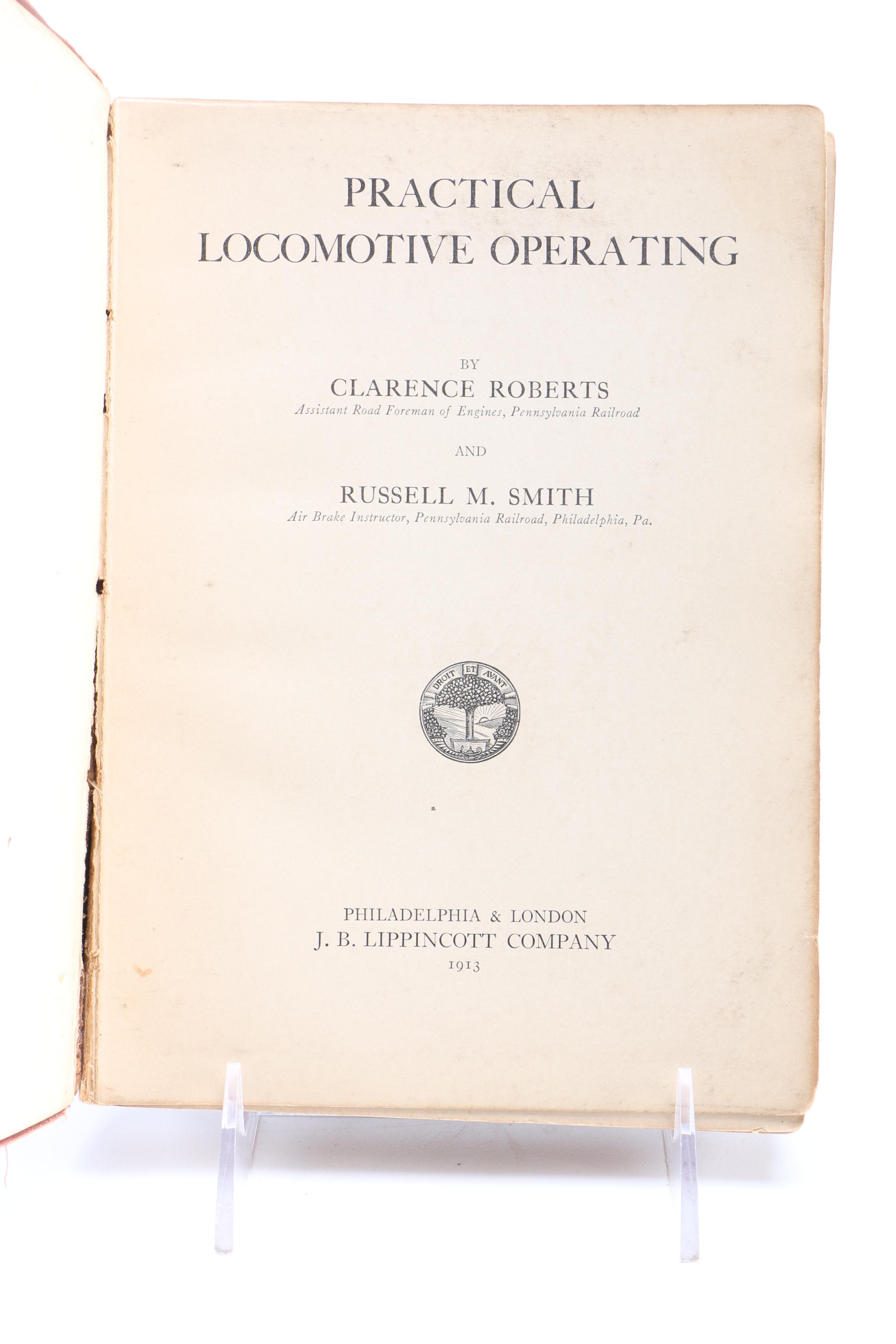 1868–1919 Engineering and Railroad Books Including "The Ways of the Hobo"