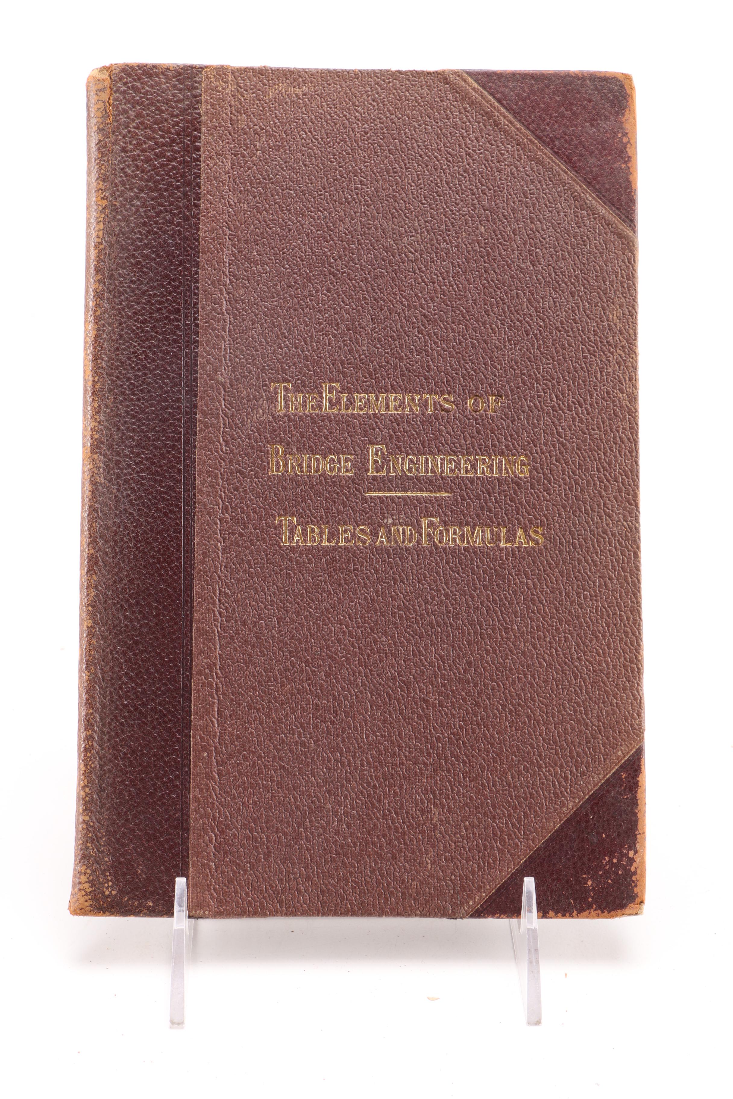 1868–1919 Engineering and Railroad Books Including "The Ways of the Hobo"