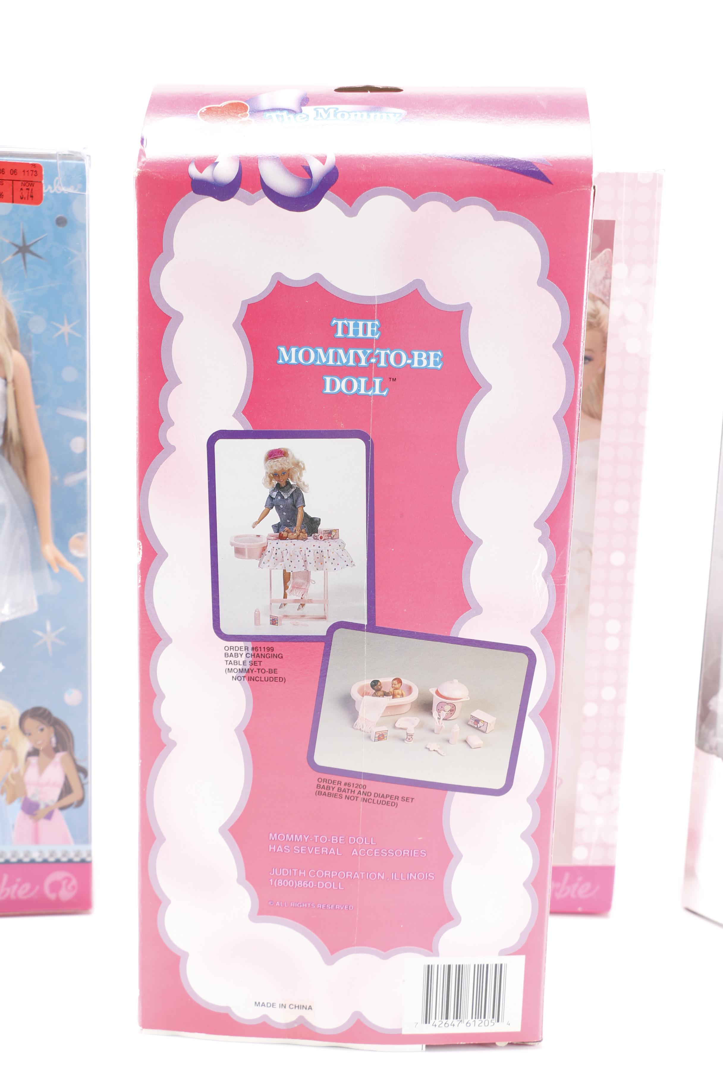 Fashion Dolls Featuring 1997 Mattel Wedding Day Barbie