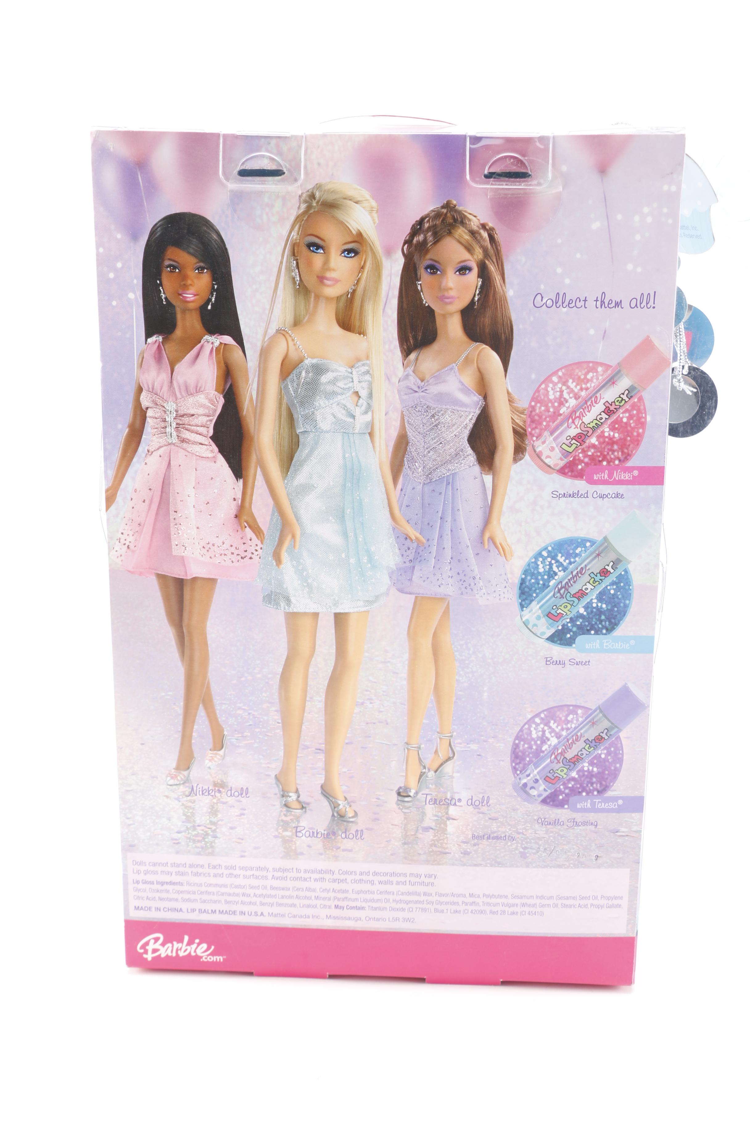 Fashion Dolls Featuring 1997 Mattel Wedding Day Barbie