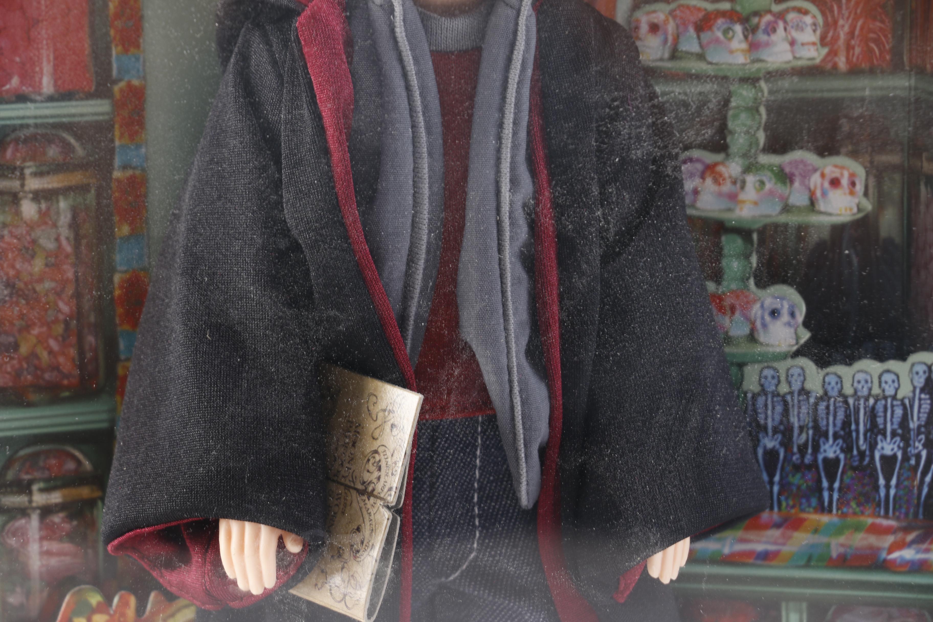 2003 Mattel Harry Potter "Hogsmeade Harry" and "Hogsmeade Hermione" Dolls