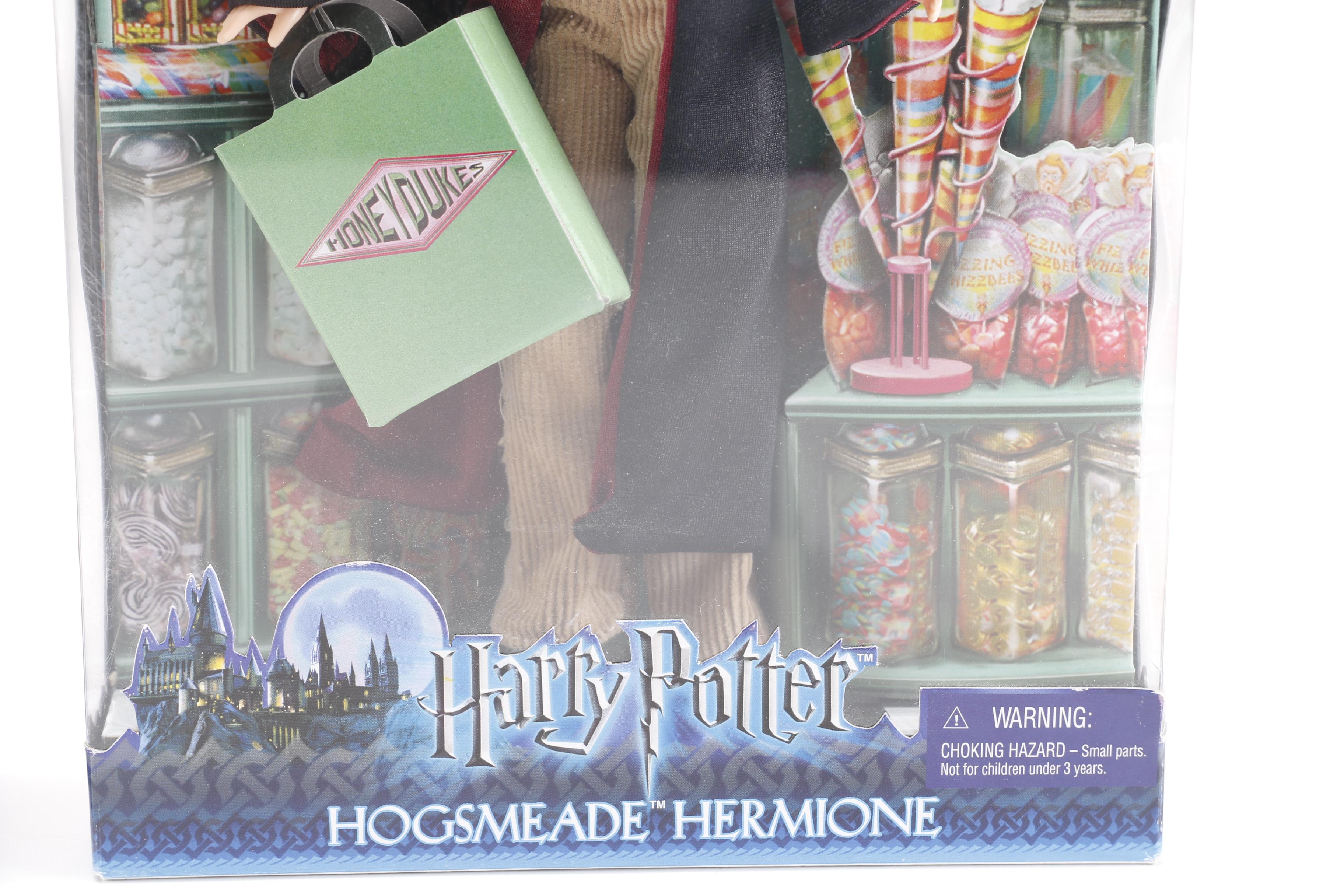 2003 Mattel Harry Potter "Hogsmeade Harry" and "Hogsmeade Hermione" Dolls
