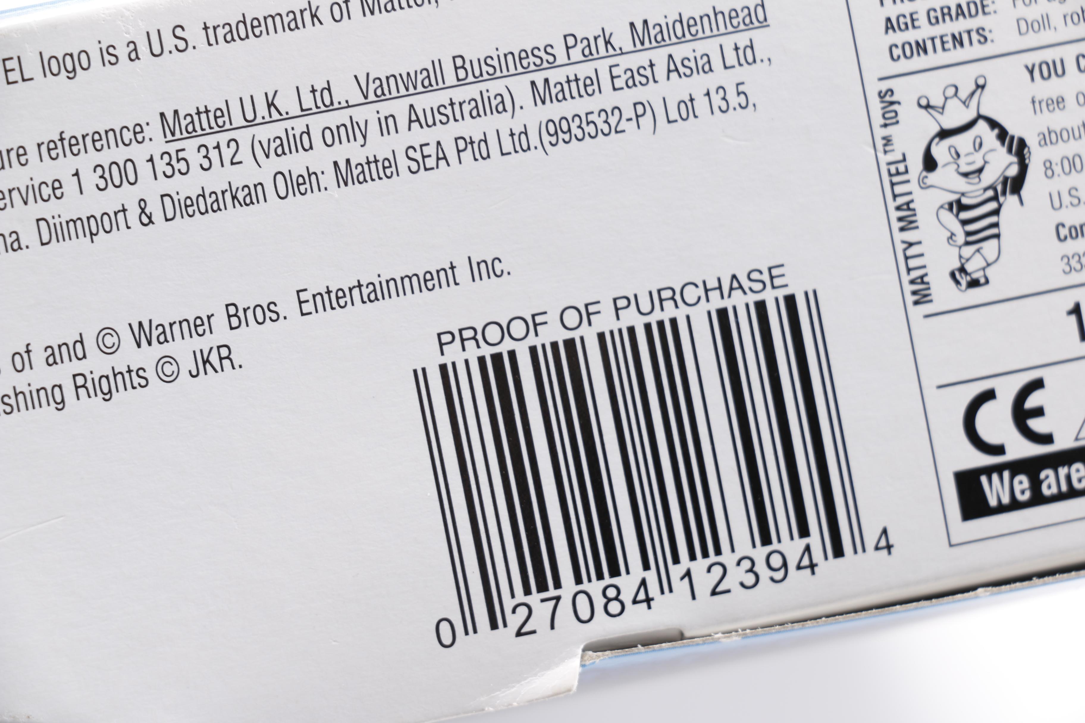 2003 Mattel Harry Potter "Hogsmeade Harry" and "Hogsmeade Hermione" Dolls