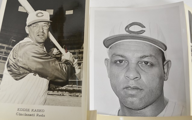 Cincinnati Reds Players Black and White Photographs Circa 1960