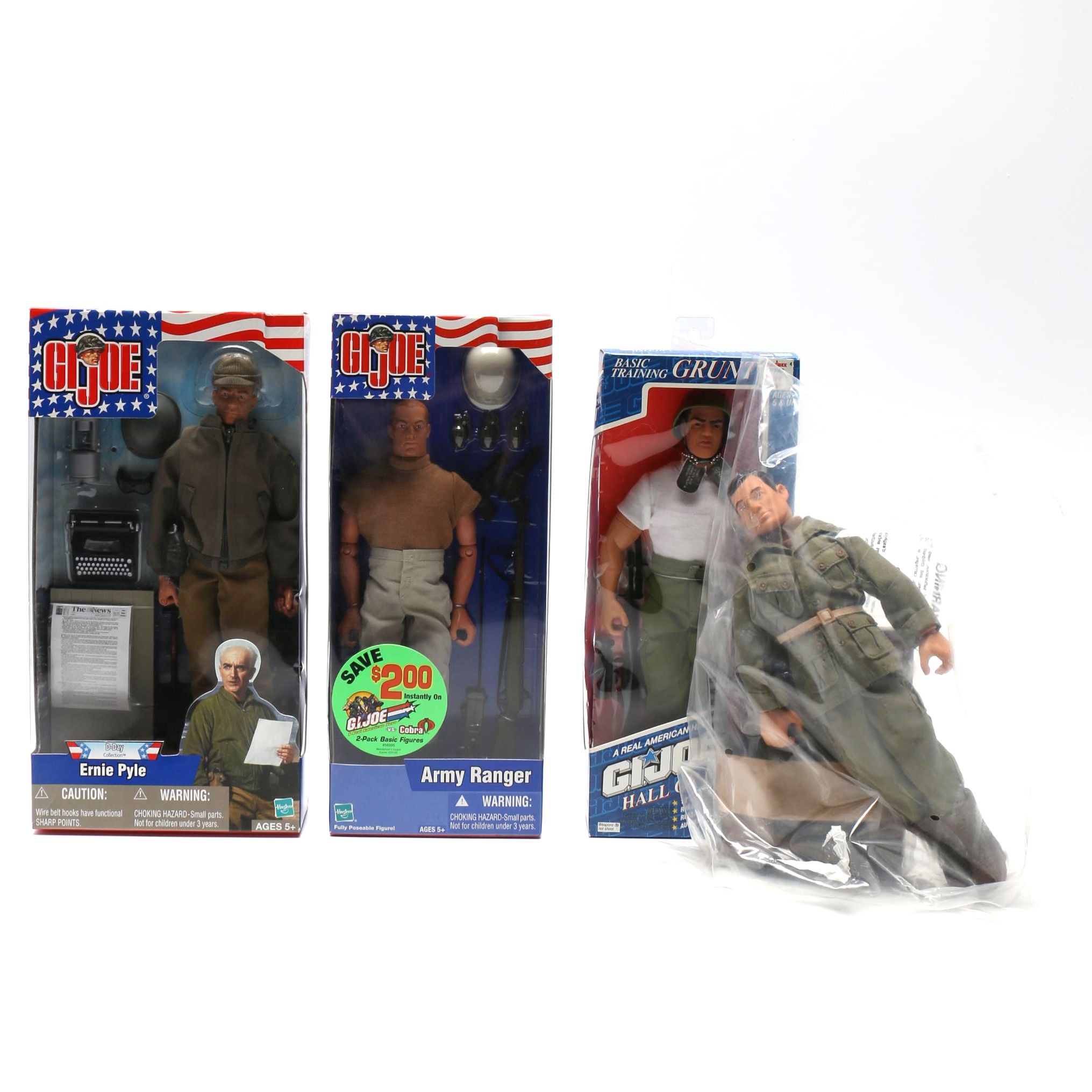 Collection of G.I. Joe Dolls