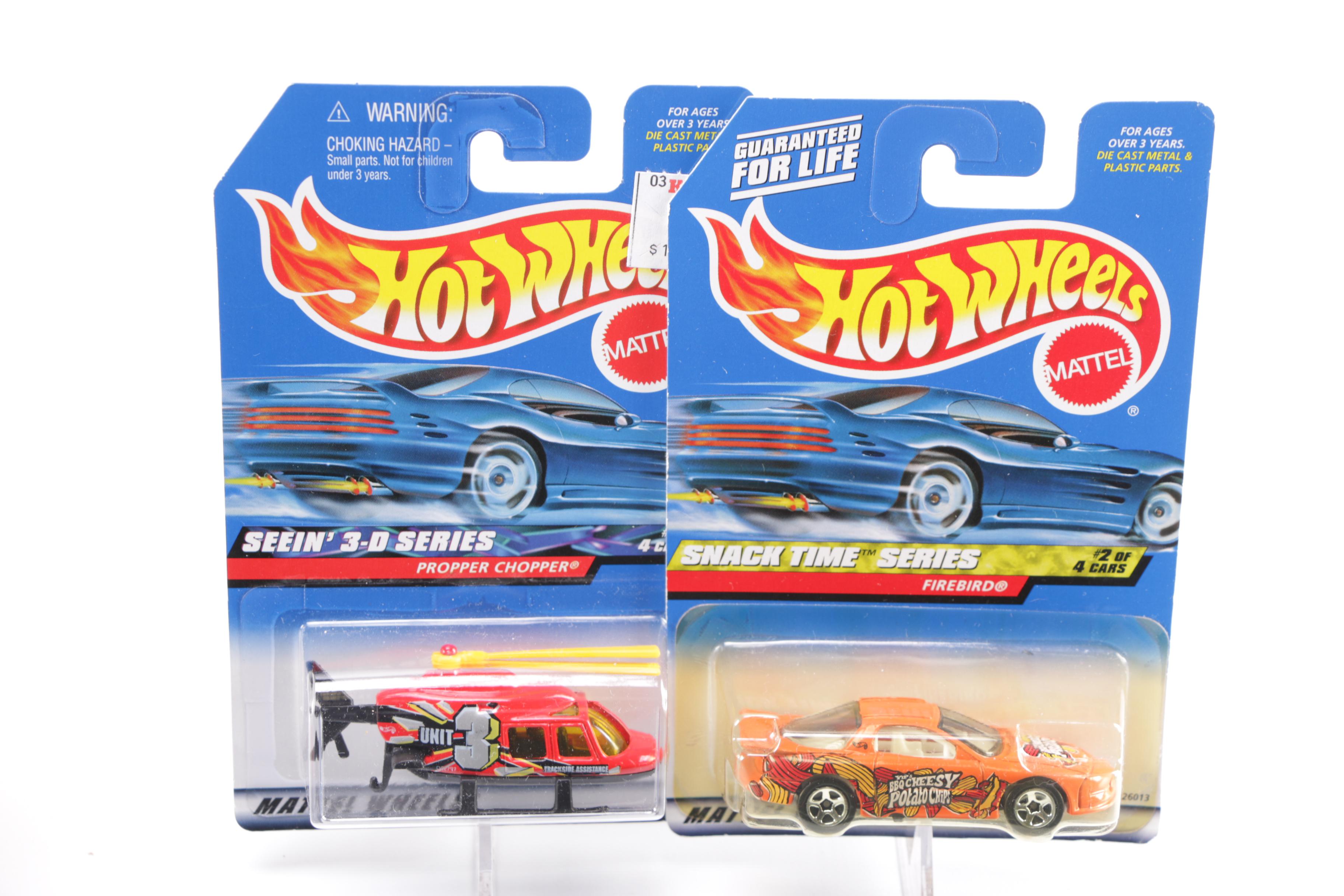 Collection of Hot Wheels Cars