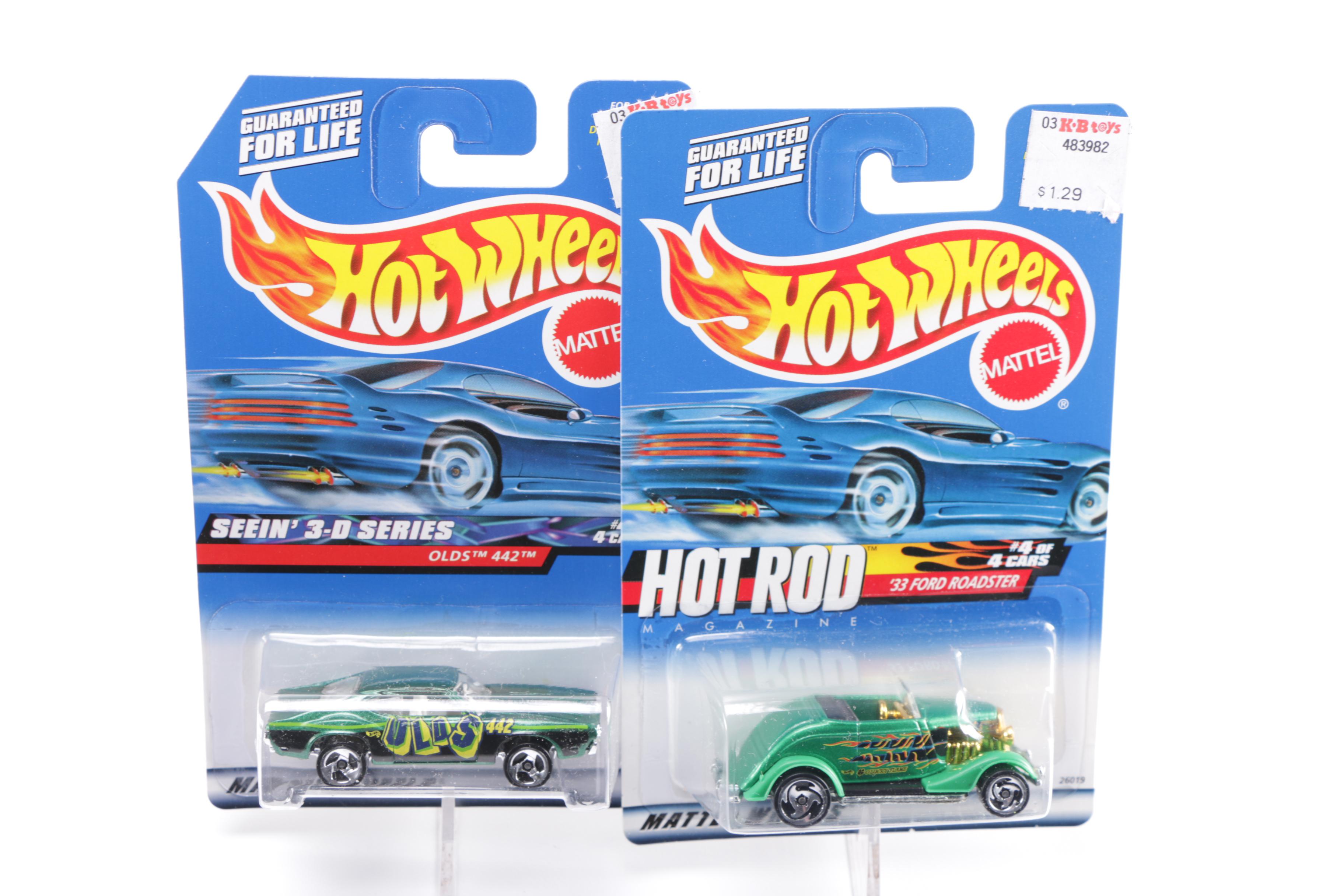Collection of Hot Wheels Cars