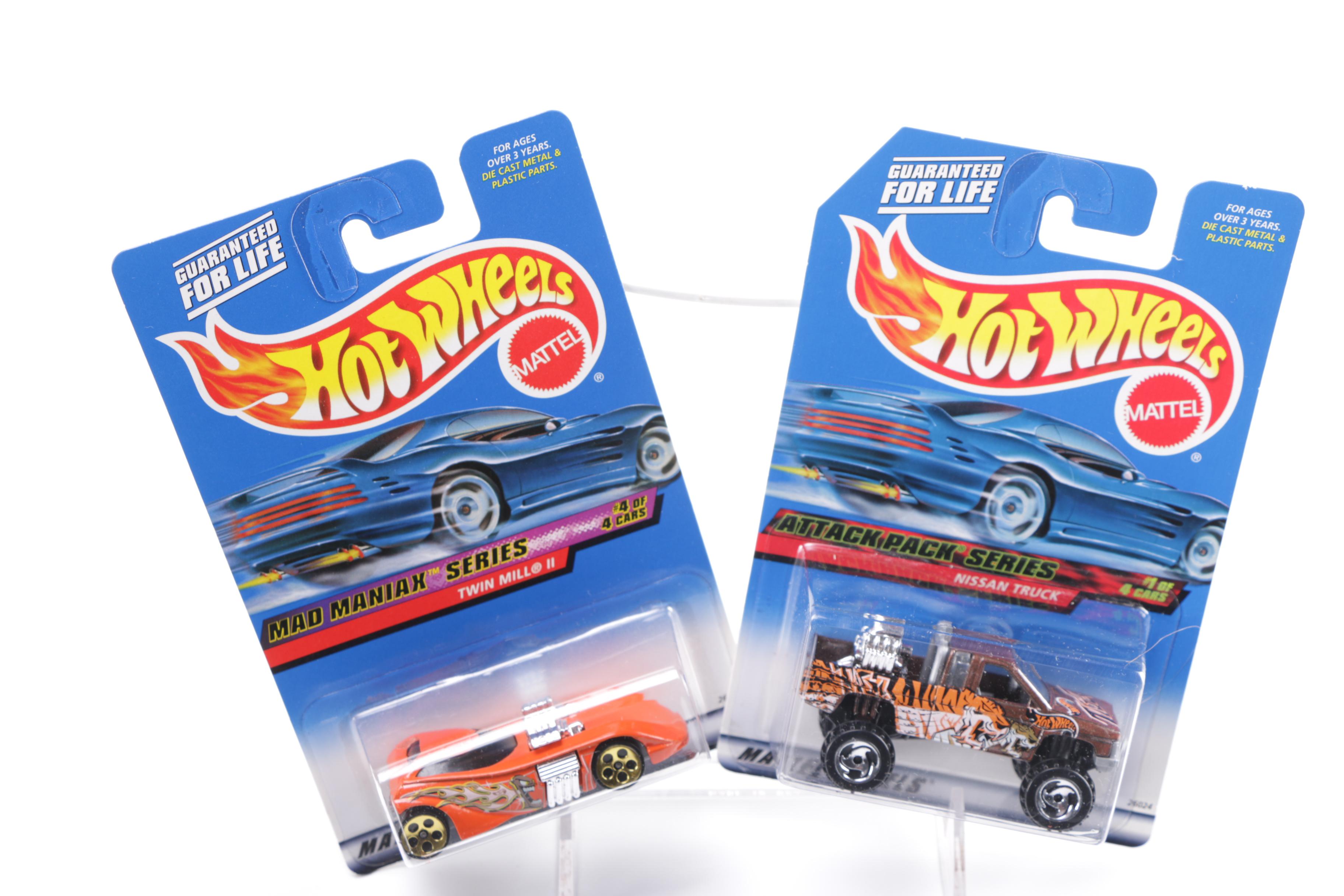 Collection of Hot Wheels Cars