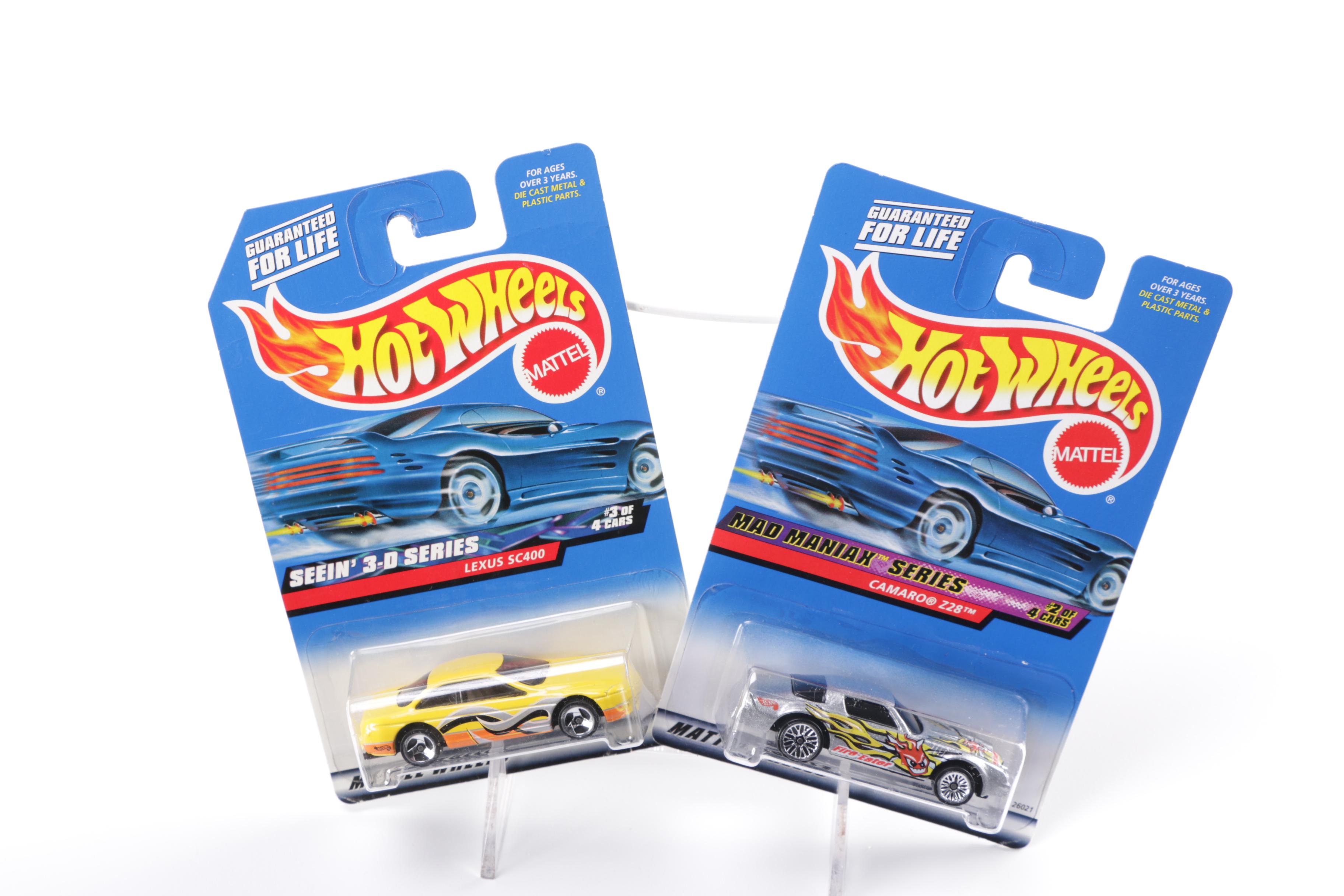 Collection of Hot Wheels Cars