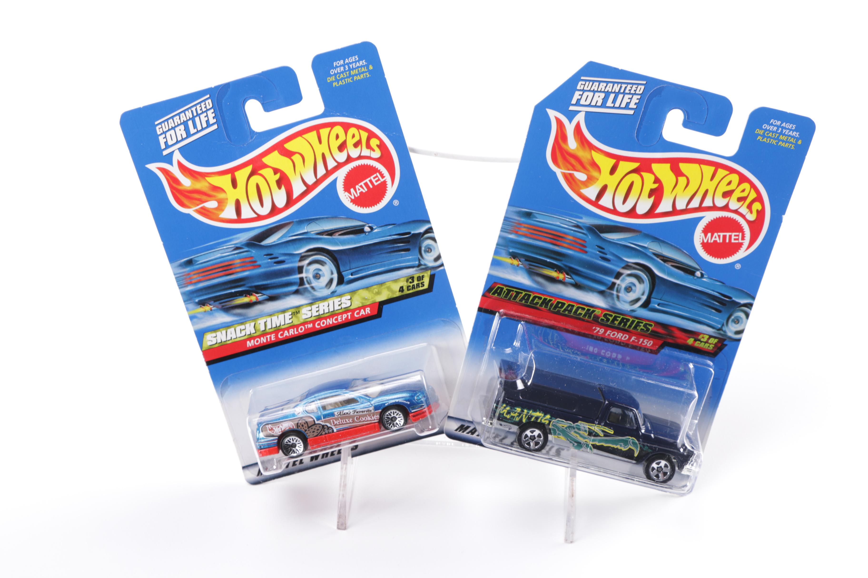 Collection of Hot Wheels Cars