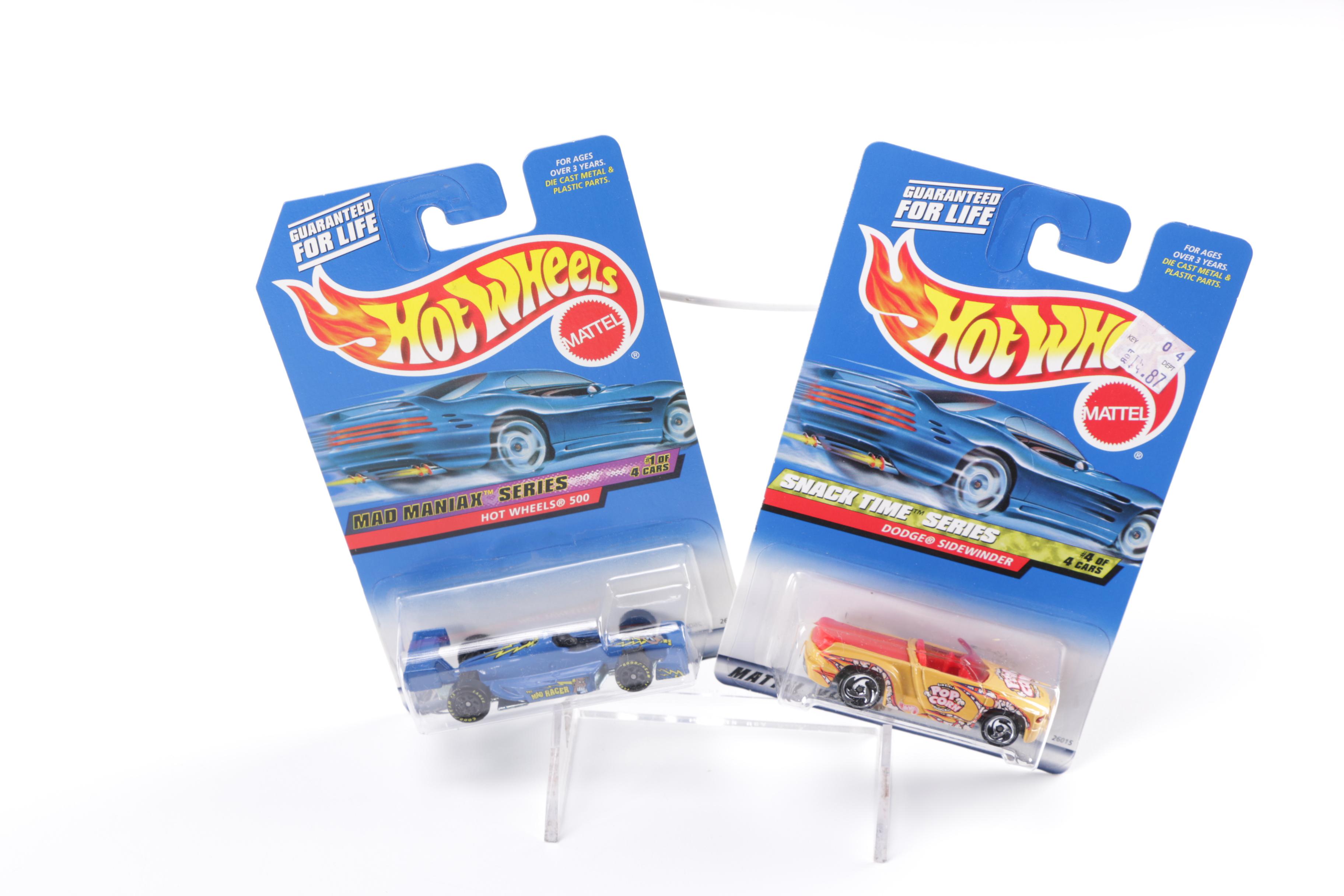 Collection of Hot Wheels Cars