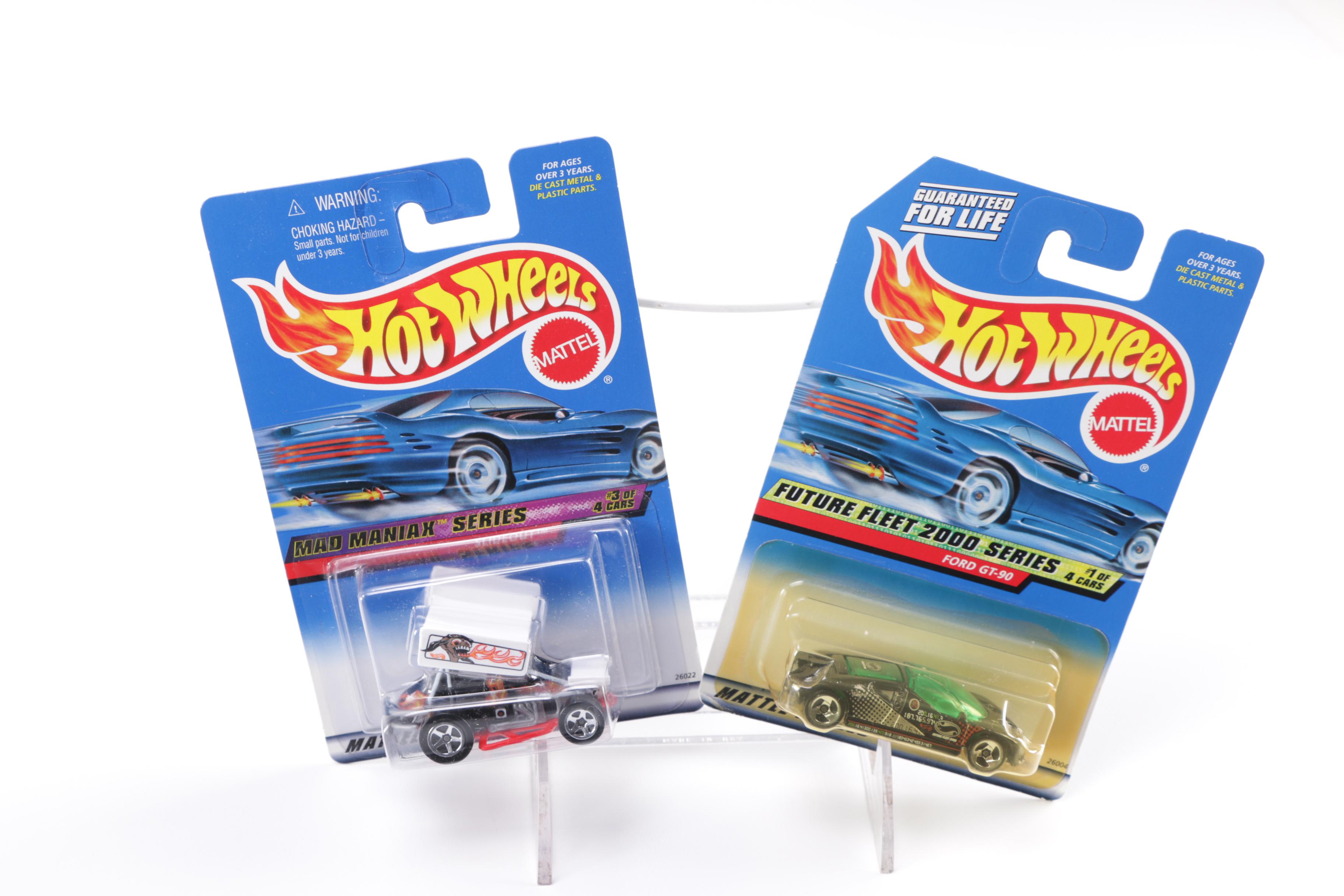 Collection of Hot Wheels Cars