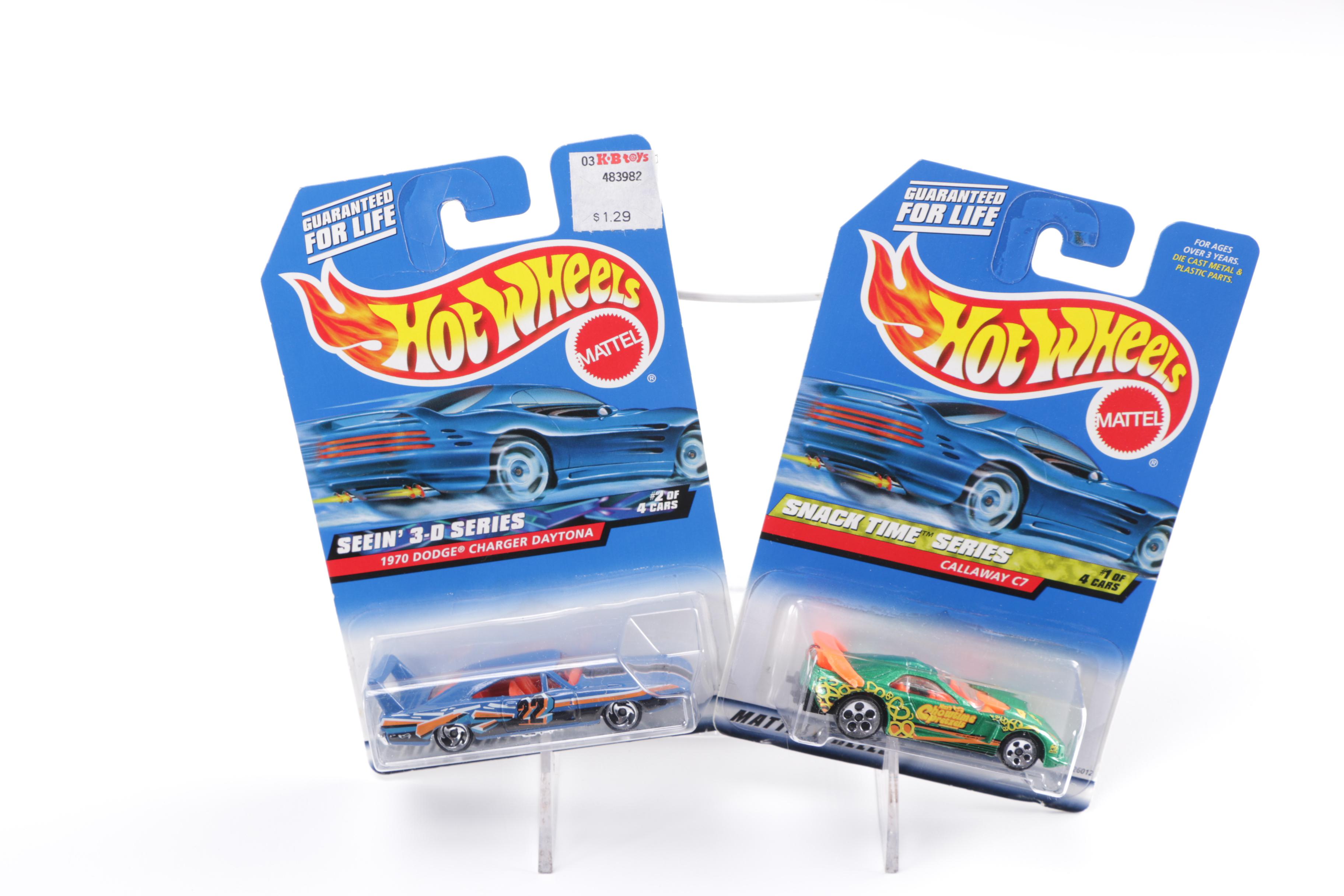 Collection of Hot Wheels Cars