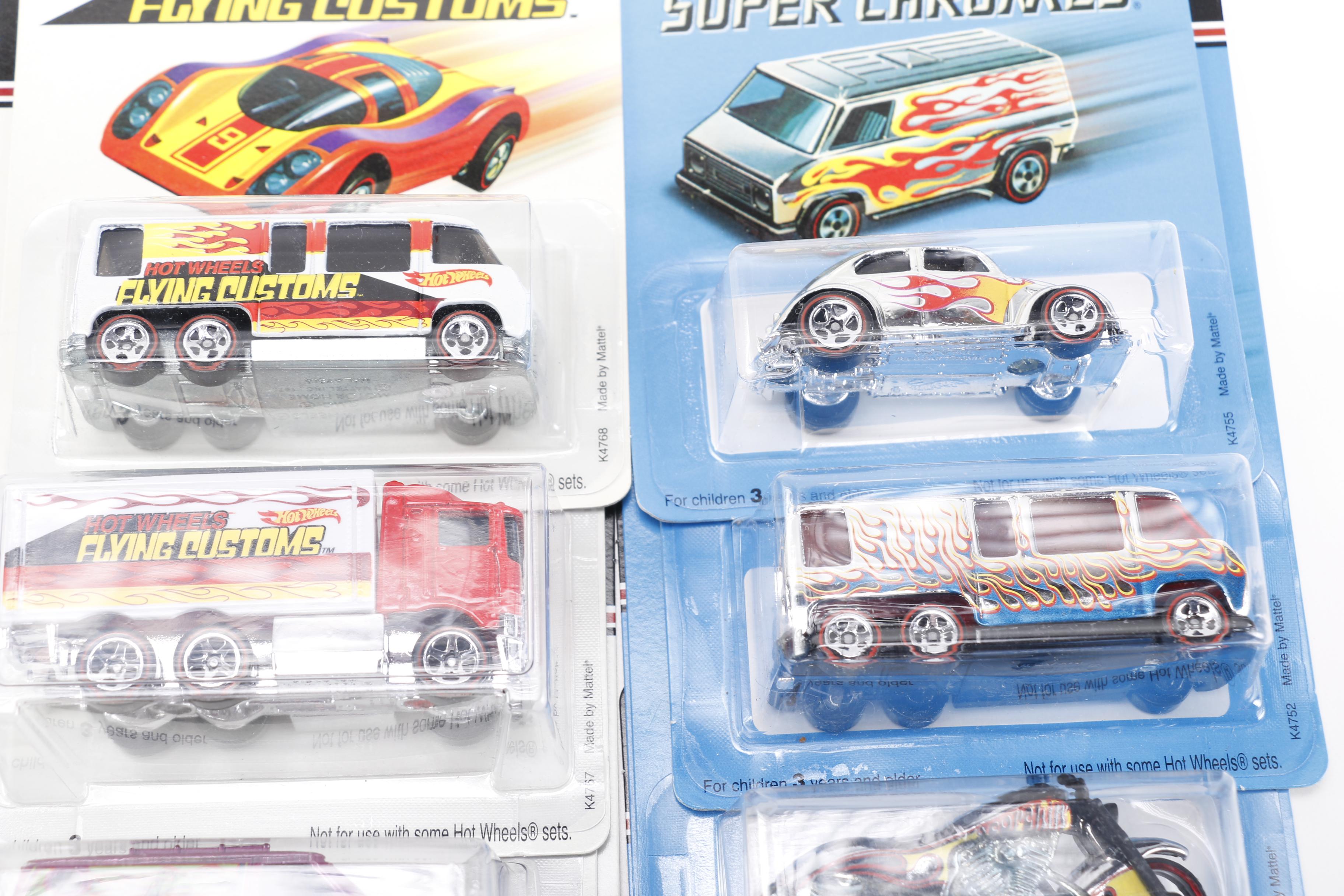 Assorted Hot Wheels Special Edition Cars