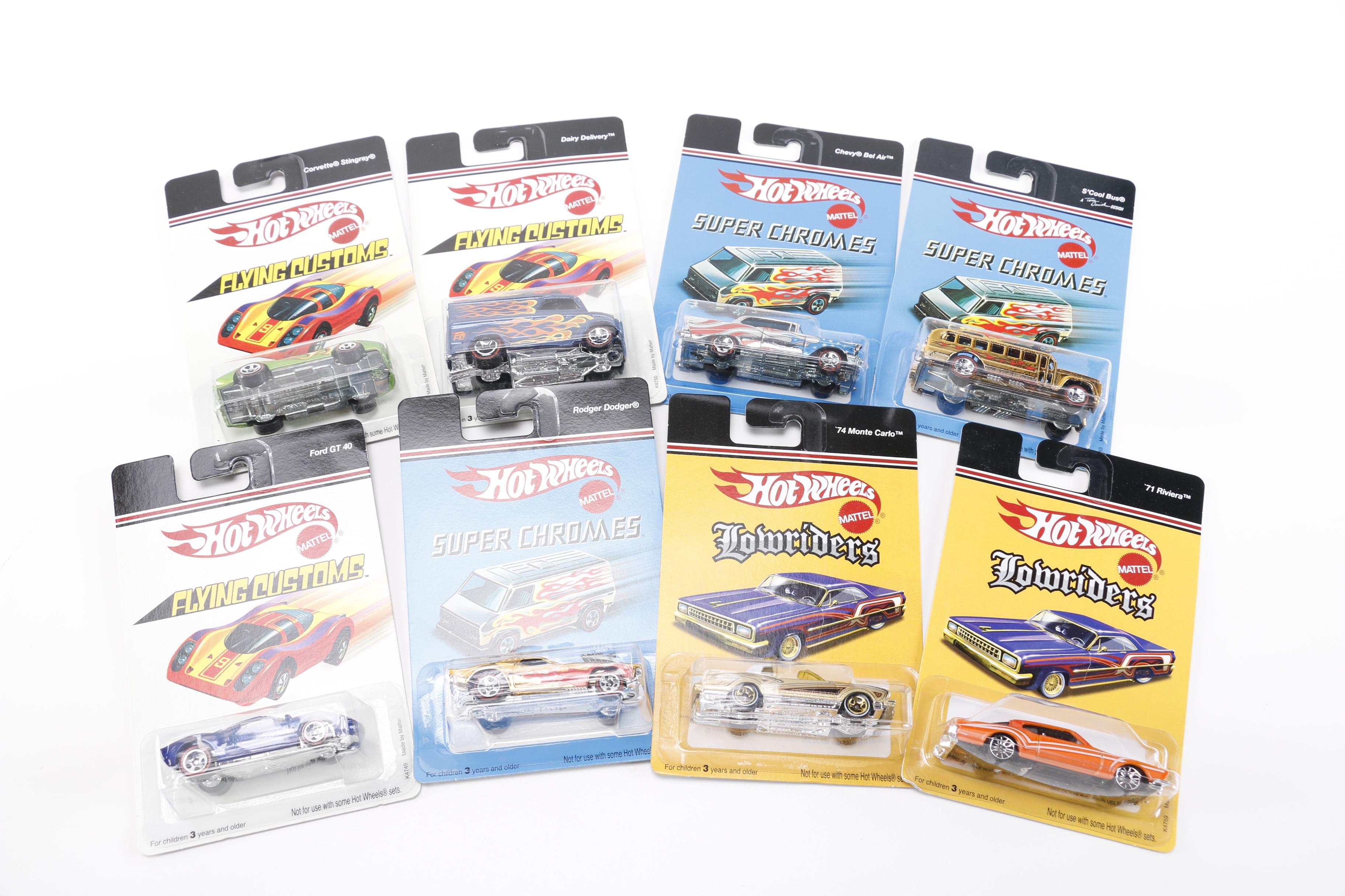 Assorted Hot Wheels Special Edition Cars