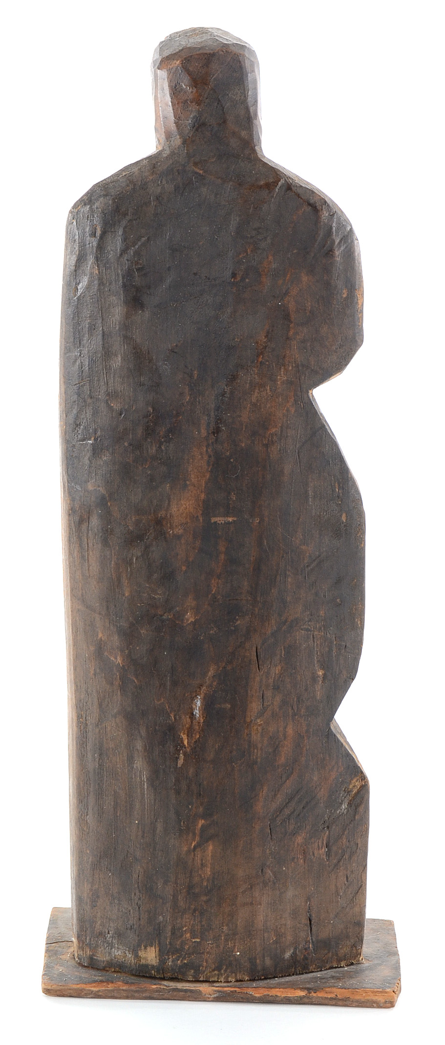 Wooden Santos Figure Sculpture