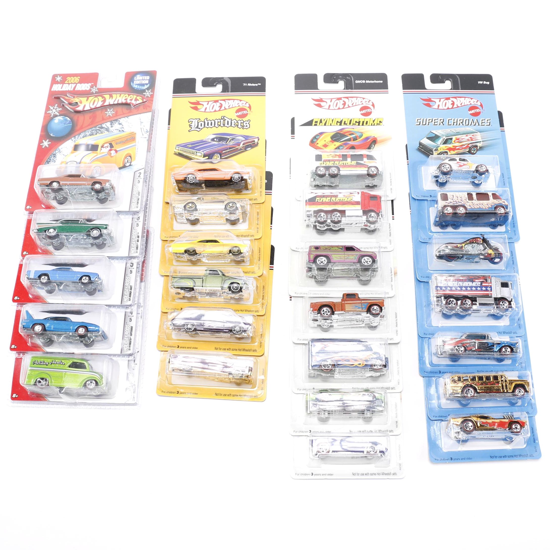 Assorted Hot Wheels Special Edition Cars