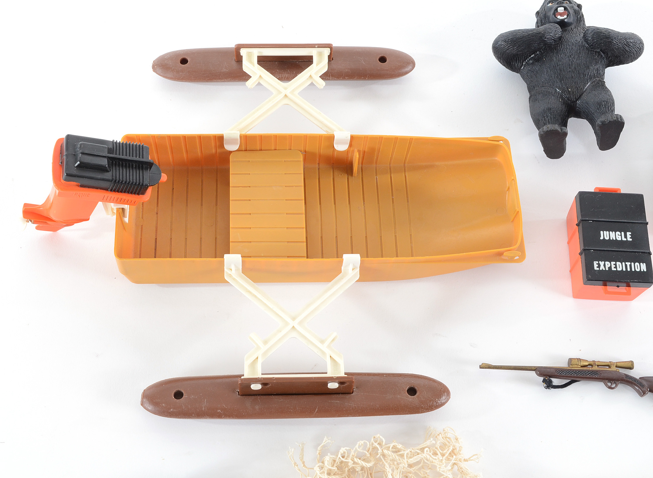 Vintage 1970 GI Joe "Capture the Pigmy Gorilla" Playset