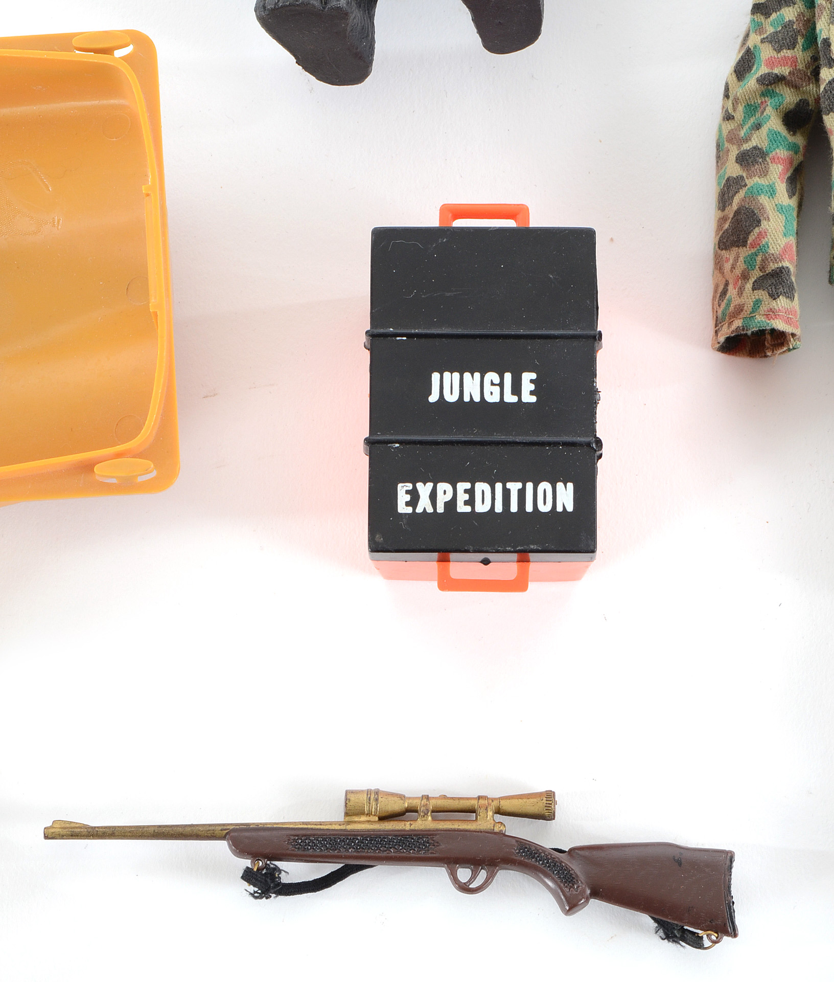 Vintage 1970 GI Joe "Capture the Pigmy Gorilla" Playset