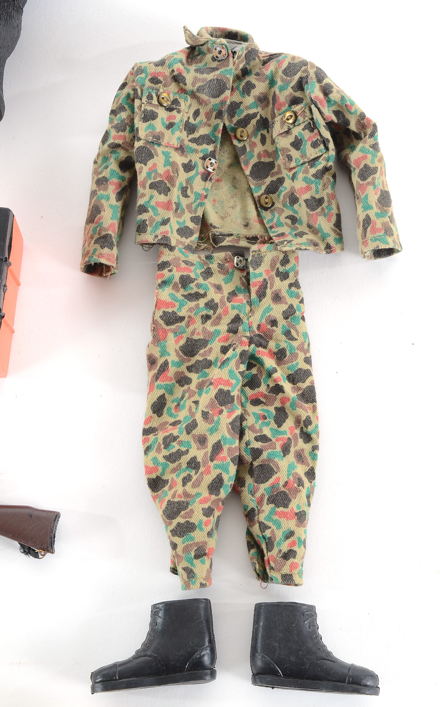 Vintage 1970 GI Joe "Capture the Pigmy Gorilla" Playset