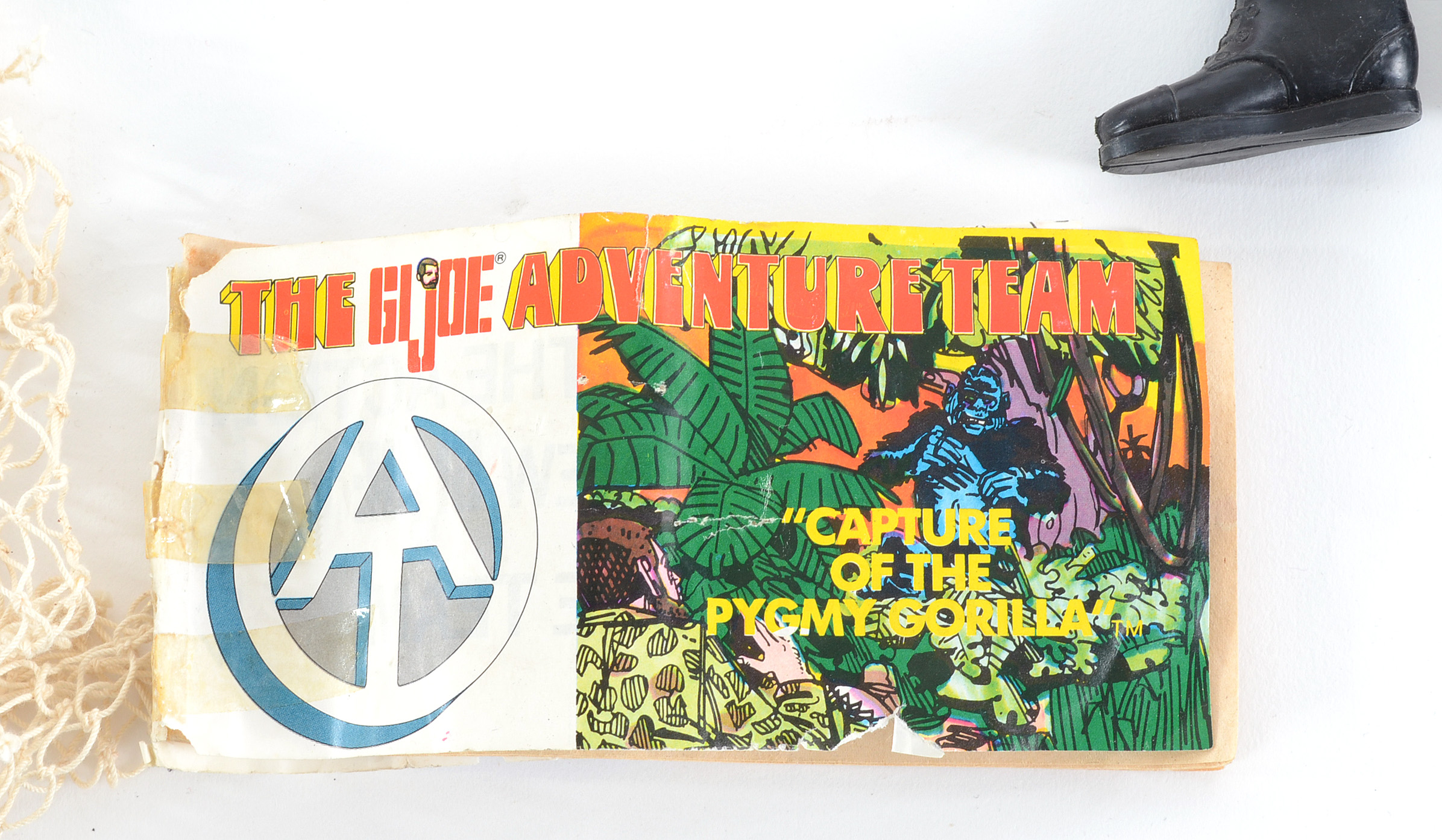 Vintage 1970 GI Joe "Capture the Pigmy Gorilla" Playset