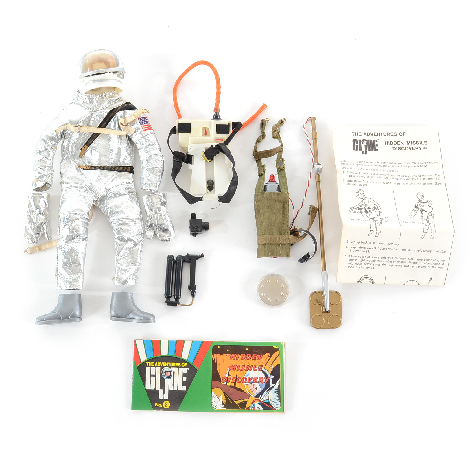 Vintage GI Joe "Hidden Missile Discovery" Playset
