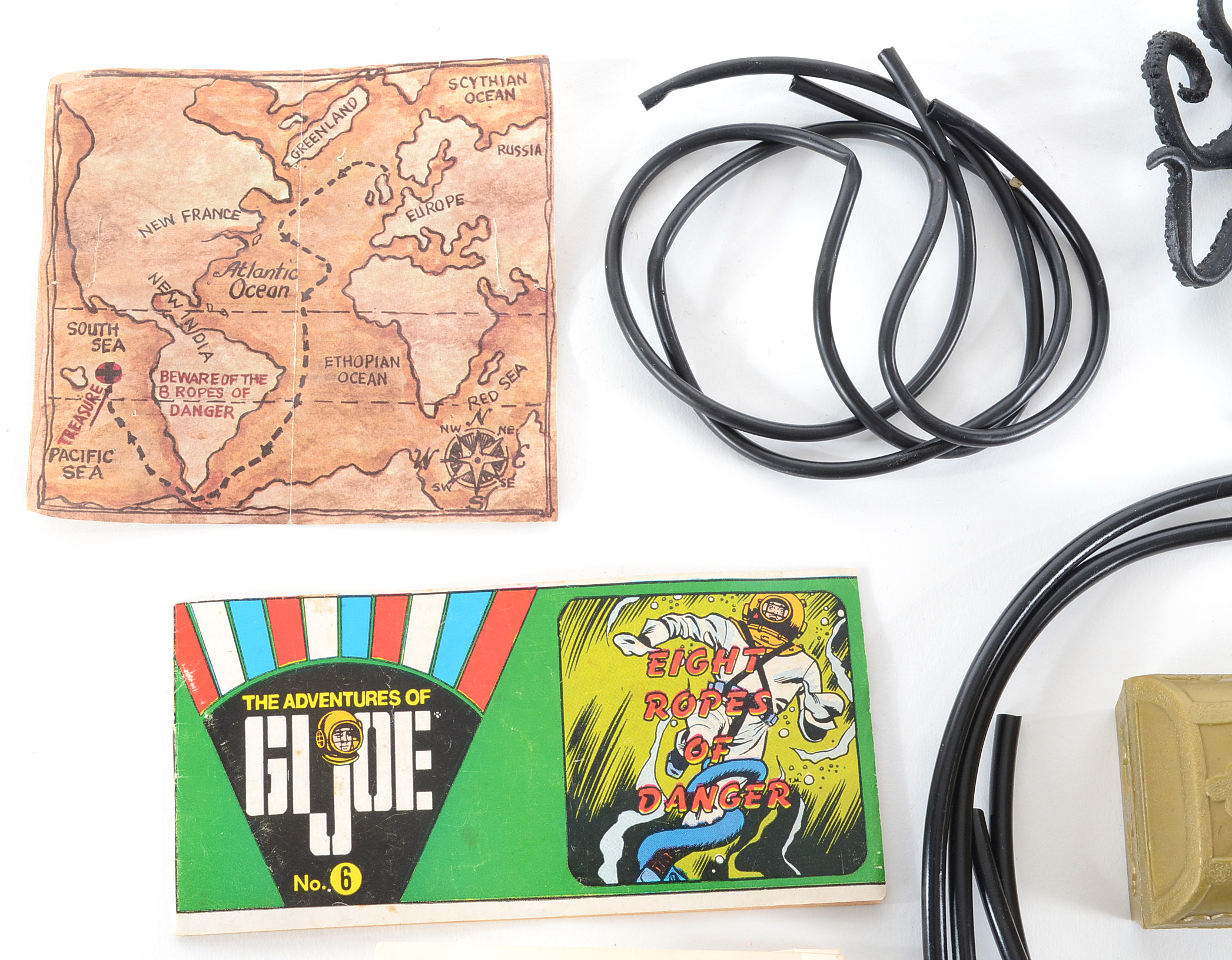 Vintage 1969 Hasbro GI Joe "Eight Ropes of Danger" Playset