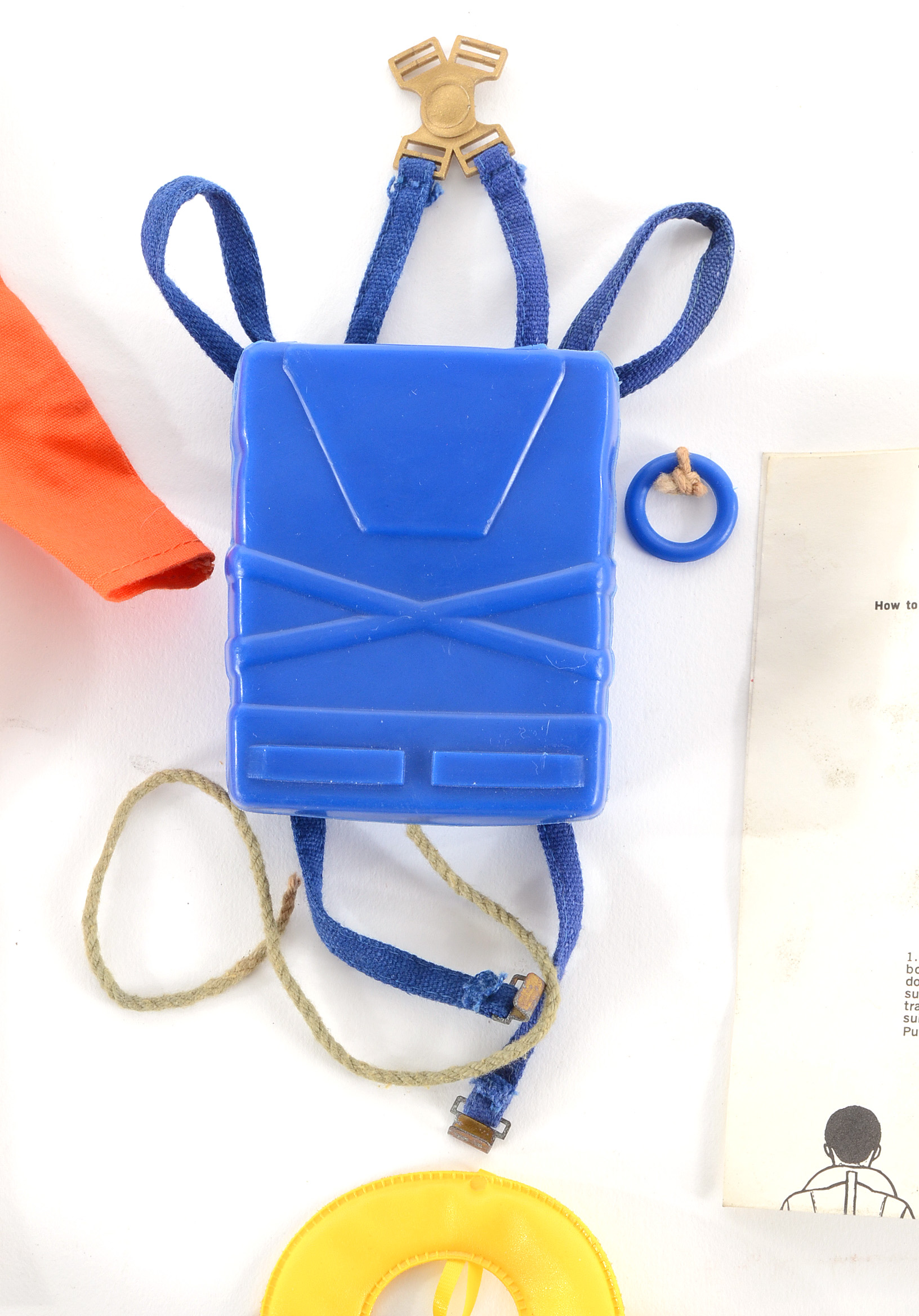 Vintage Original 1970 Gi Joe "Fantastic Freefall" Playset