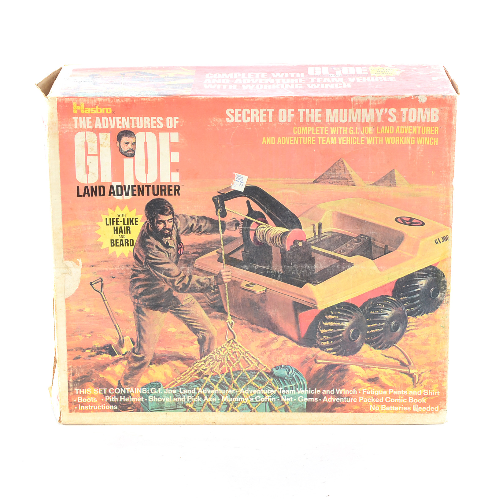 Vintage 1970 Hasbro GI Joe "Secret of the Mummy's Tomb" Playset