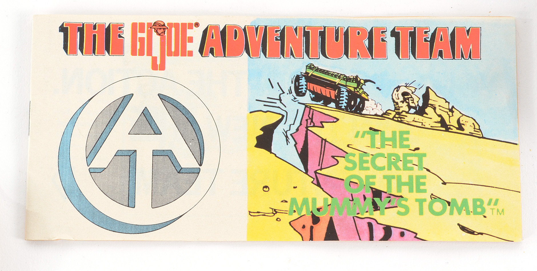 Vintage 1970 Hasbro GI Joe "Secret of the Mummy's Tomb" Playset