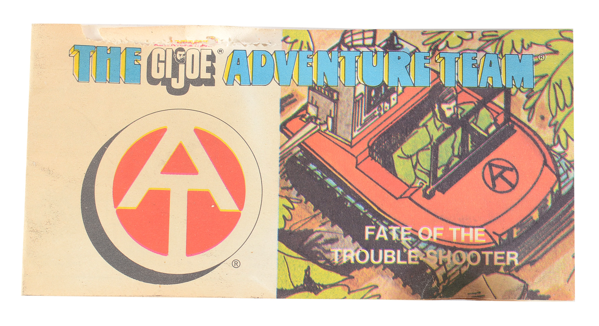 Vintage 1974 Hasbro "The Fate of the Troubleshooter" GI Joe Vehicle Set