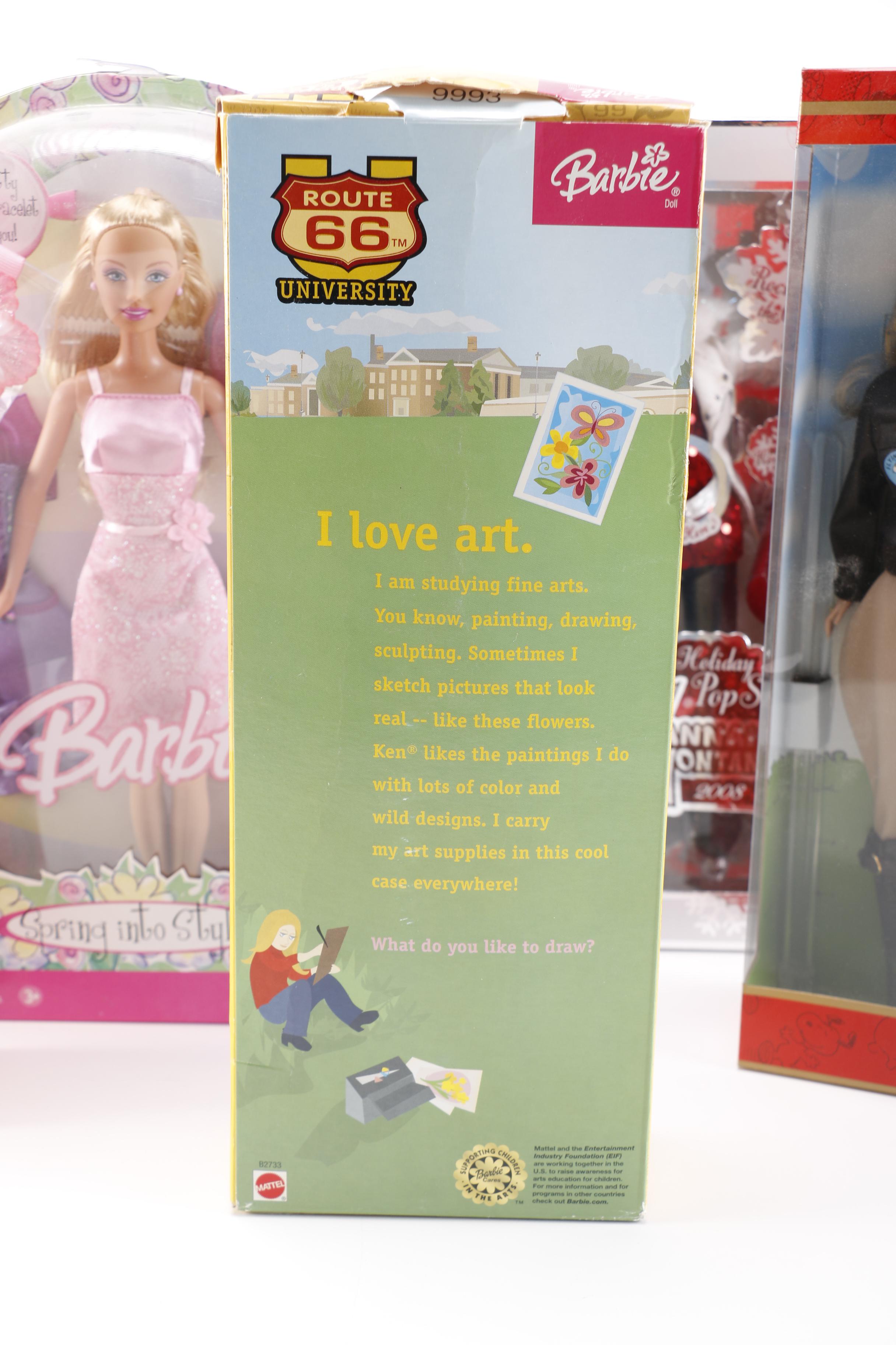 Mattel Early 2000s Barbie Dolls