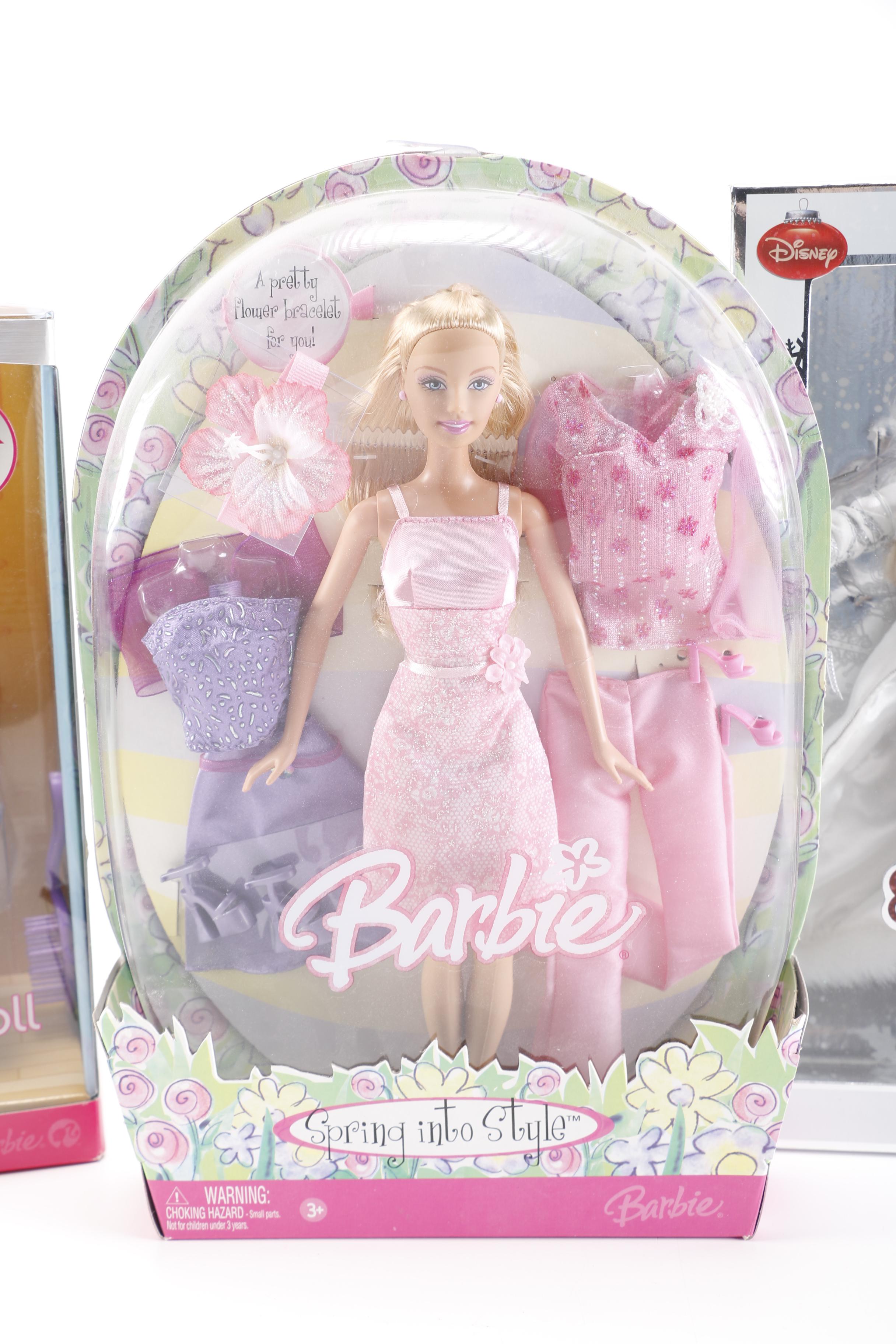 Mattel Early 2000s Barbie Dolls