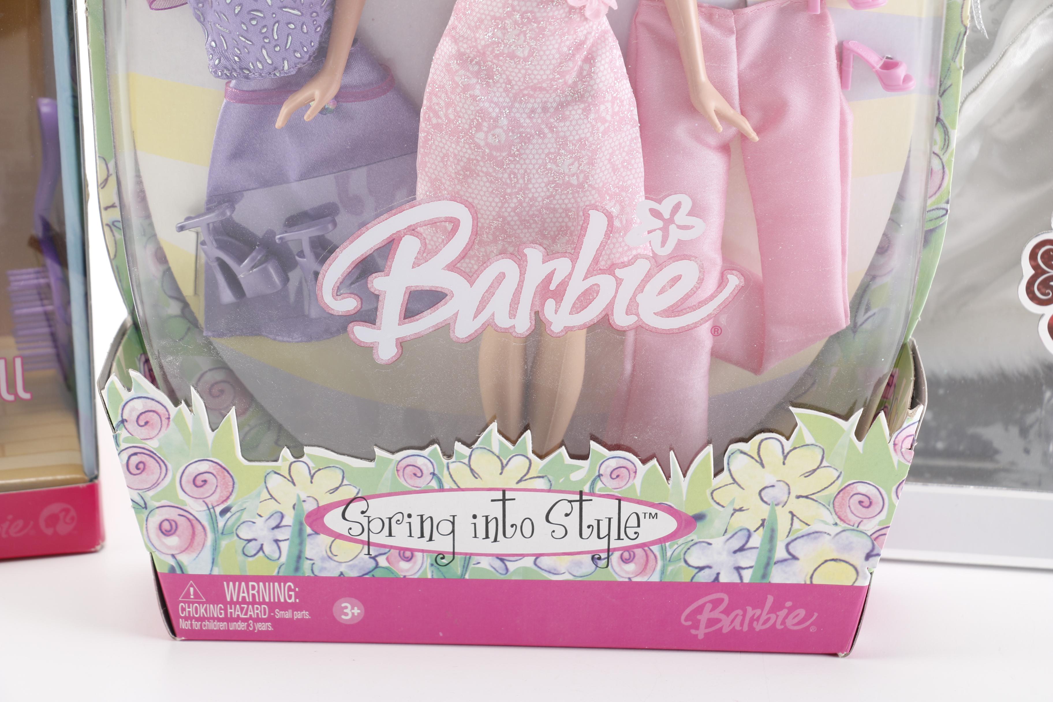 Mattel Early 2000s Barbie Dolls